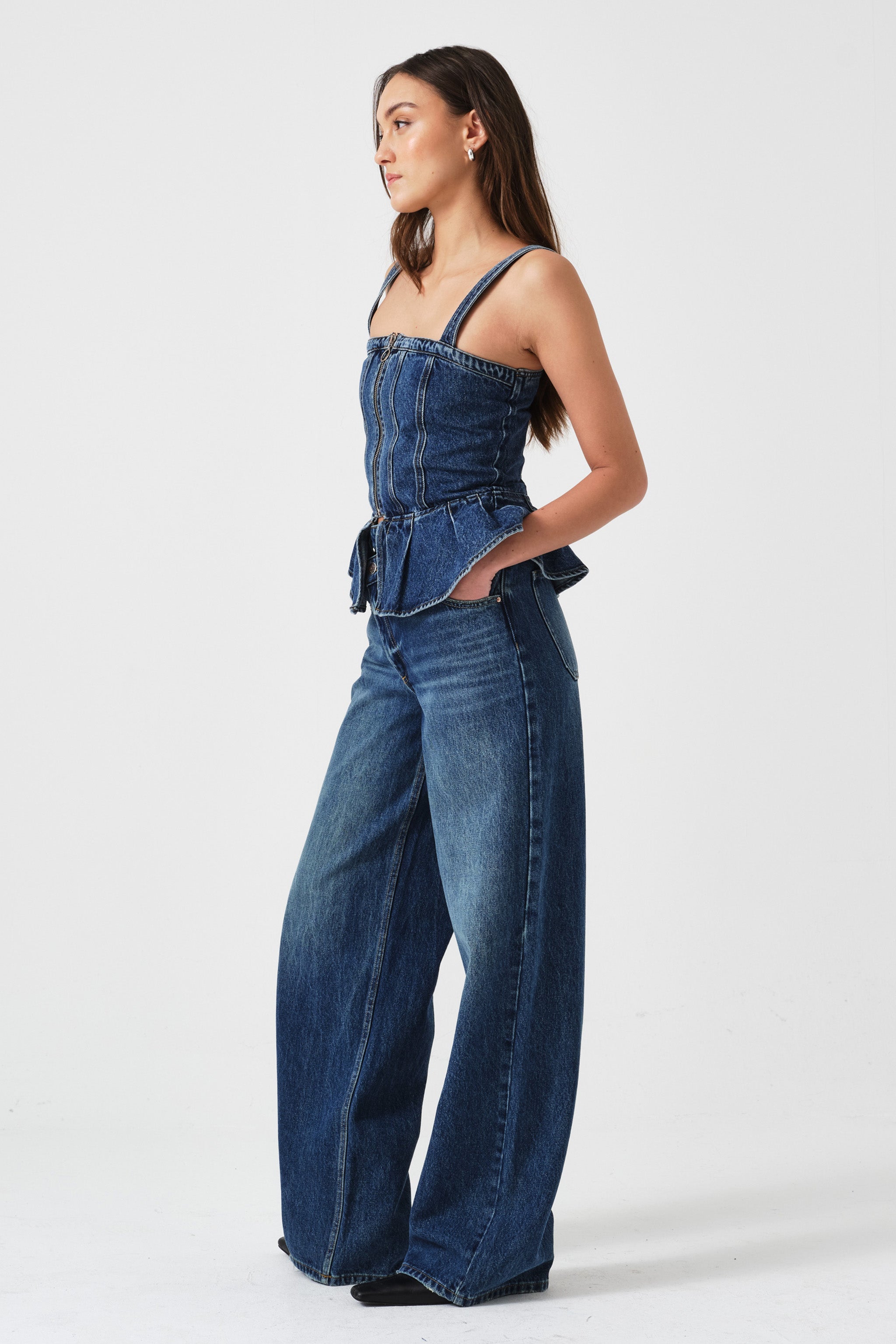 Mila Peplum Top in Phoenix