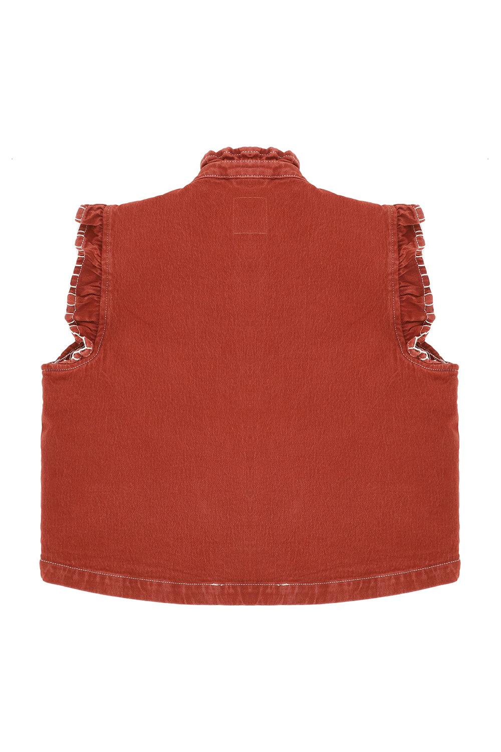 Pablo Vest in Dark Rust