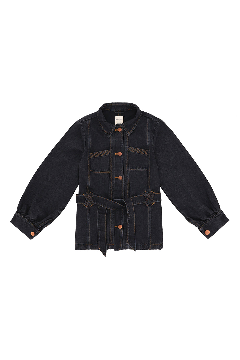 Black jean jacket for hot sale toddlers