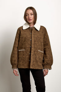 Frida Jacket In Walnut