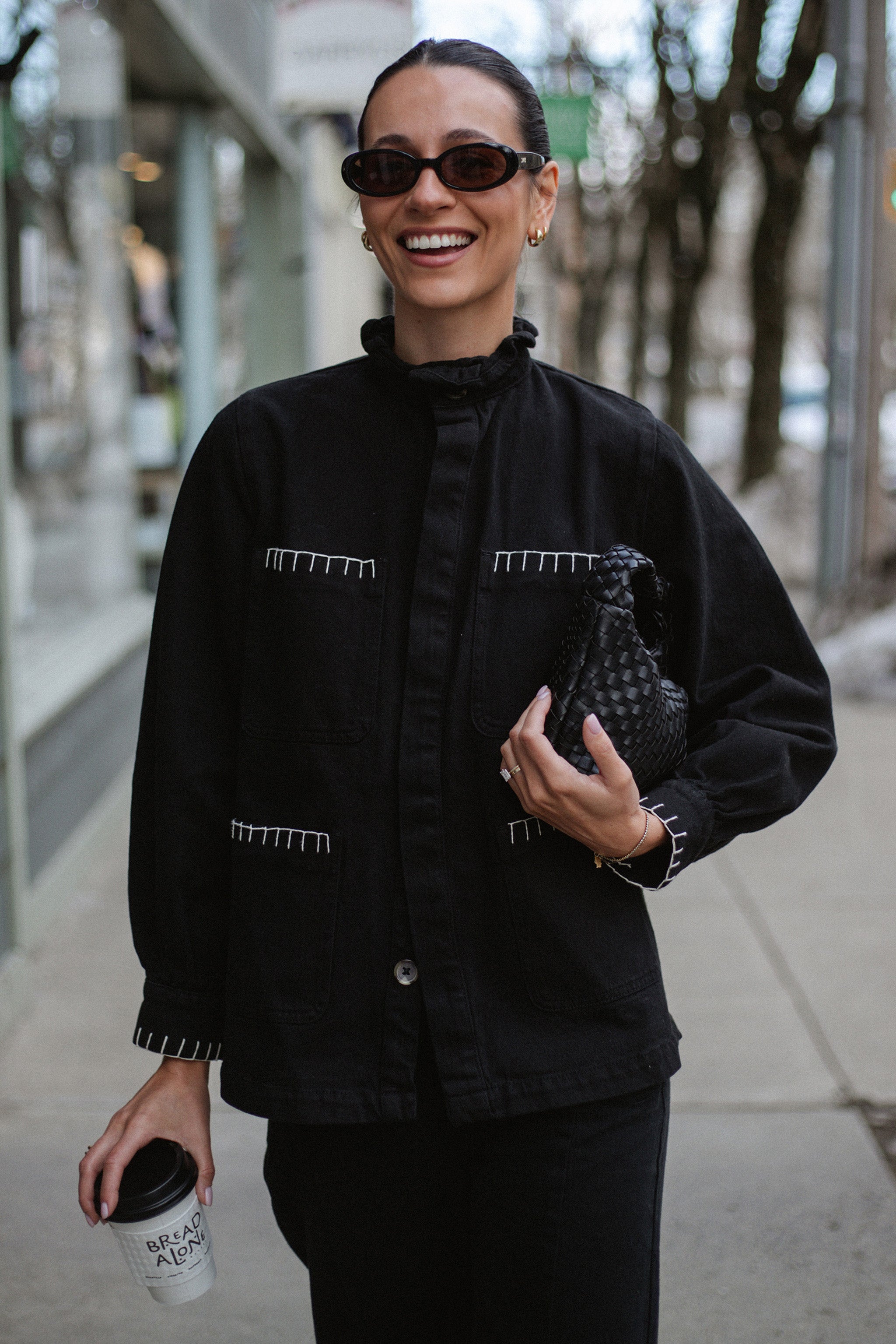 Pablo Jacket in Black Denim