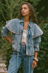 Fara Jacket in Newport