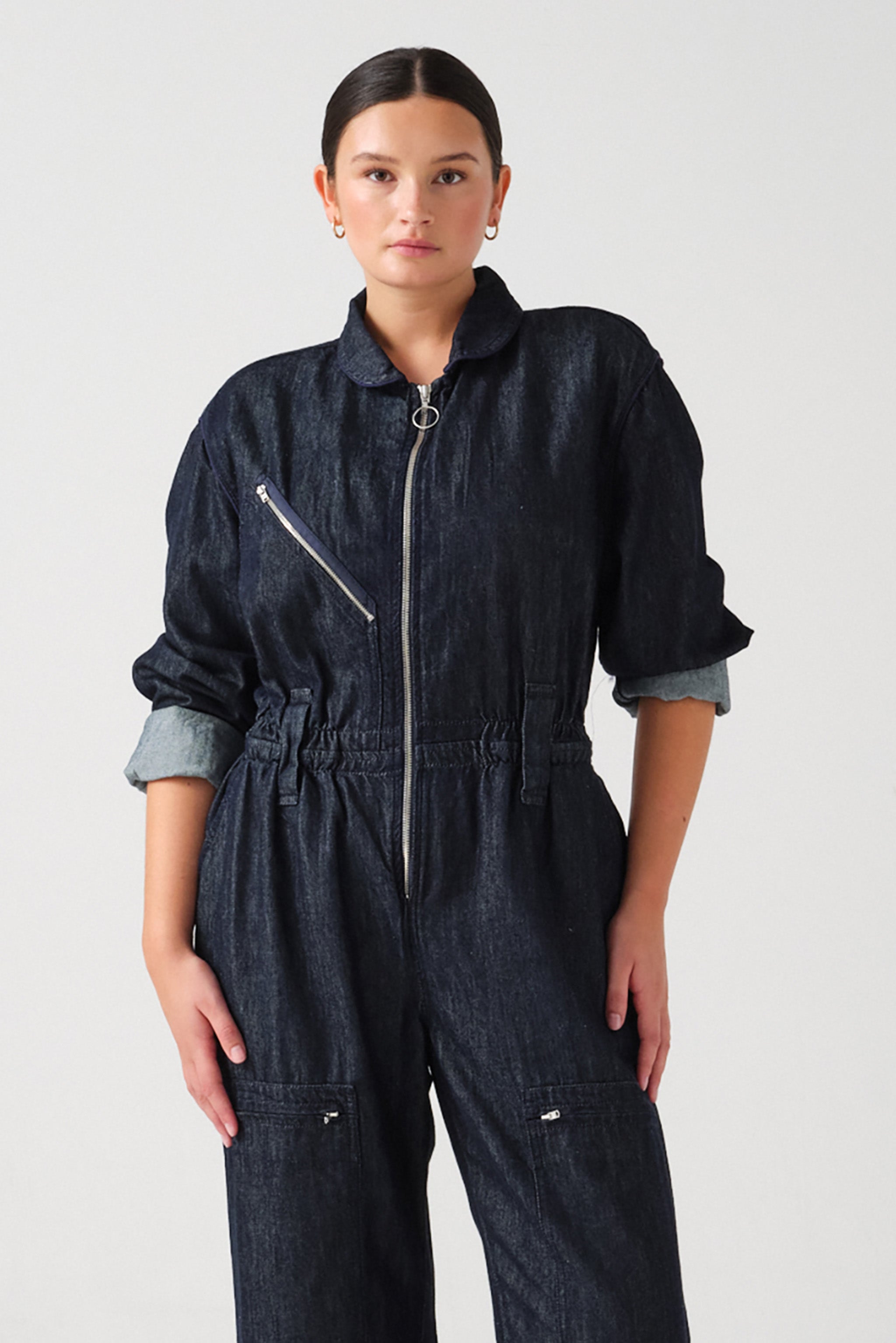 Amelia All in One in Indigo Rinse