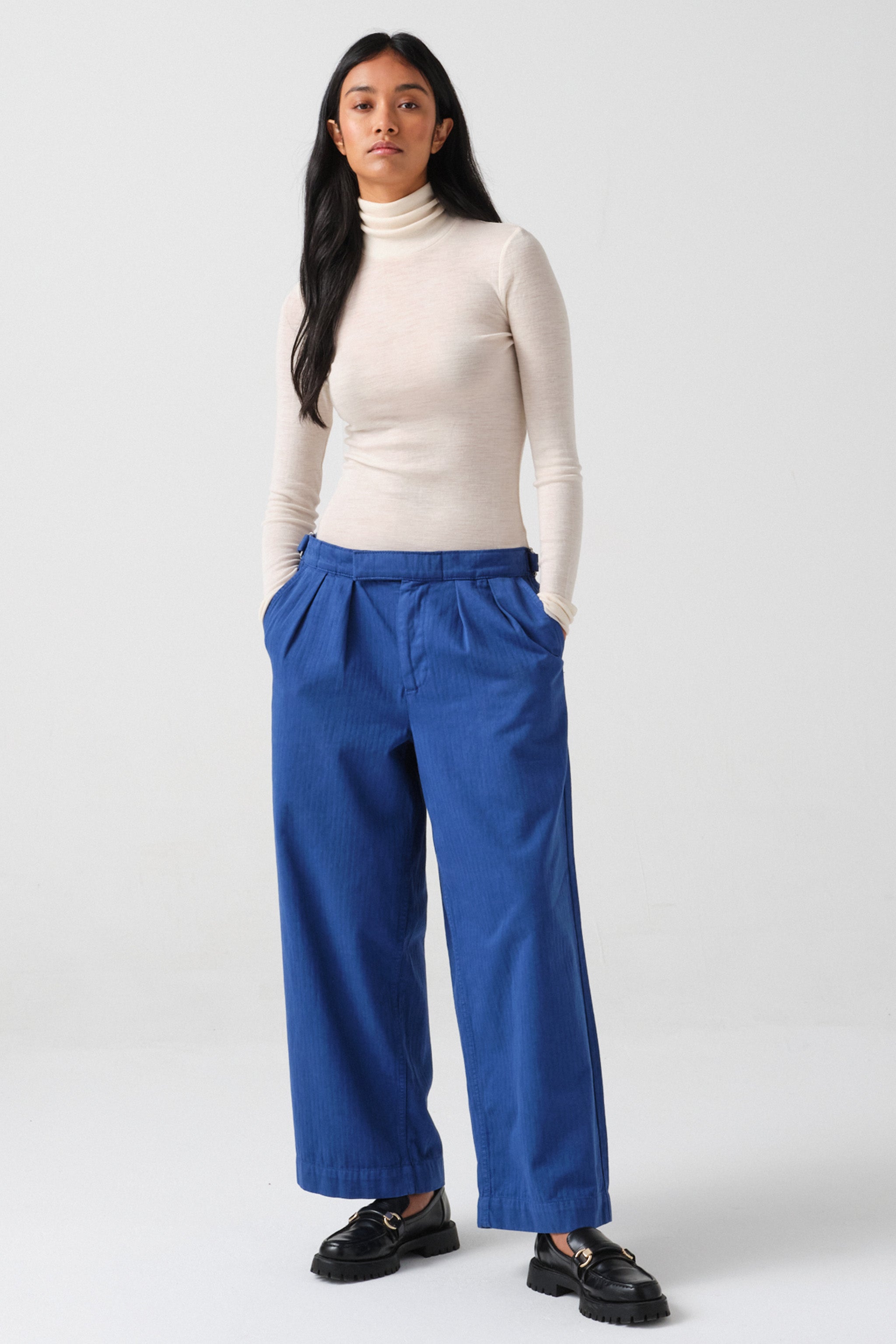 Penelope Pant in Electric Blue