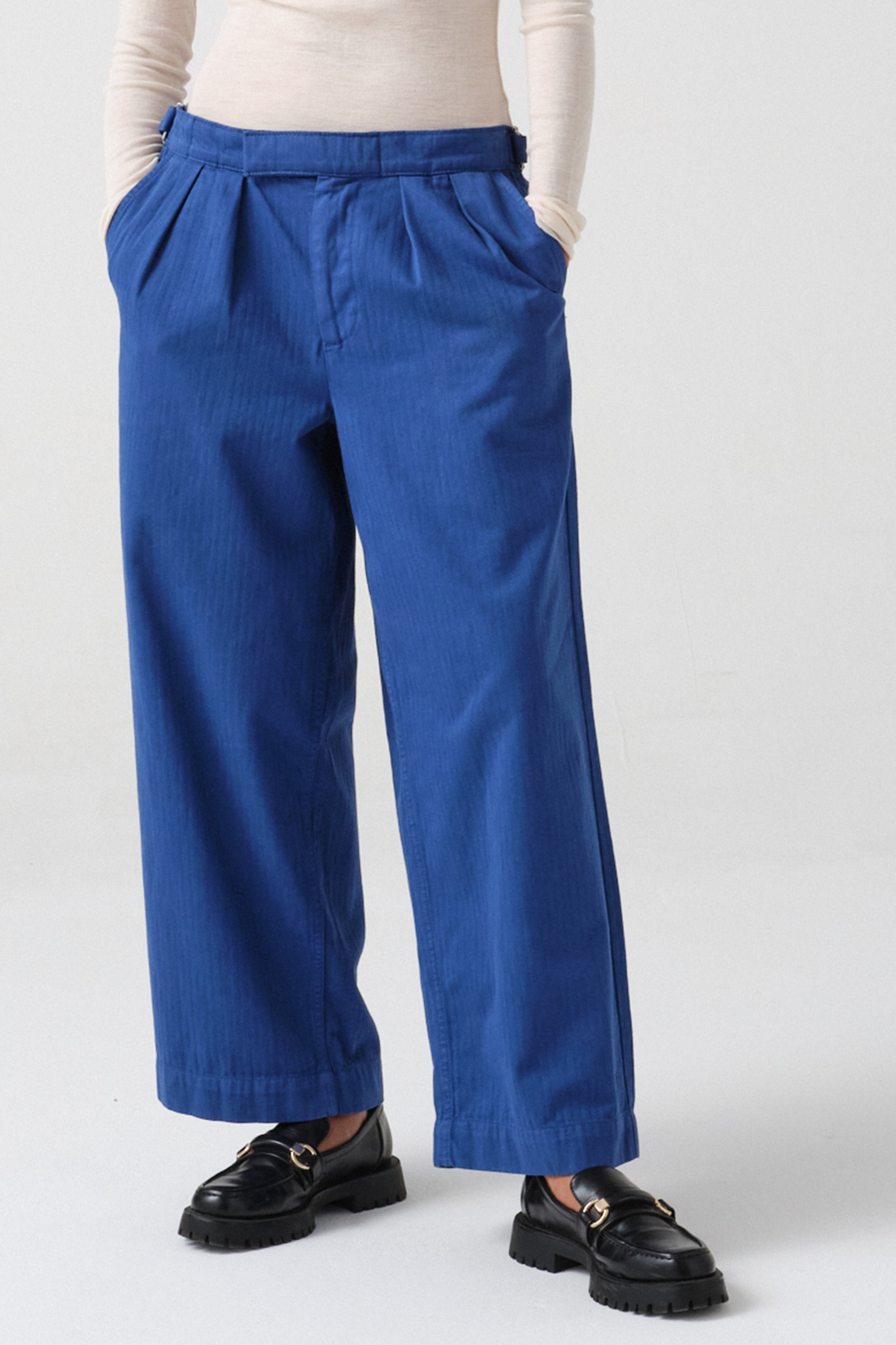 Penelope Pant in Electric Blue