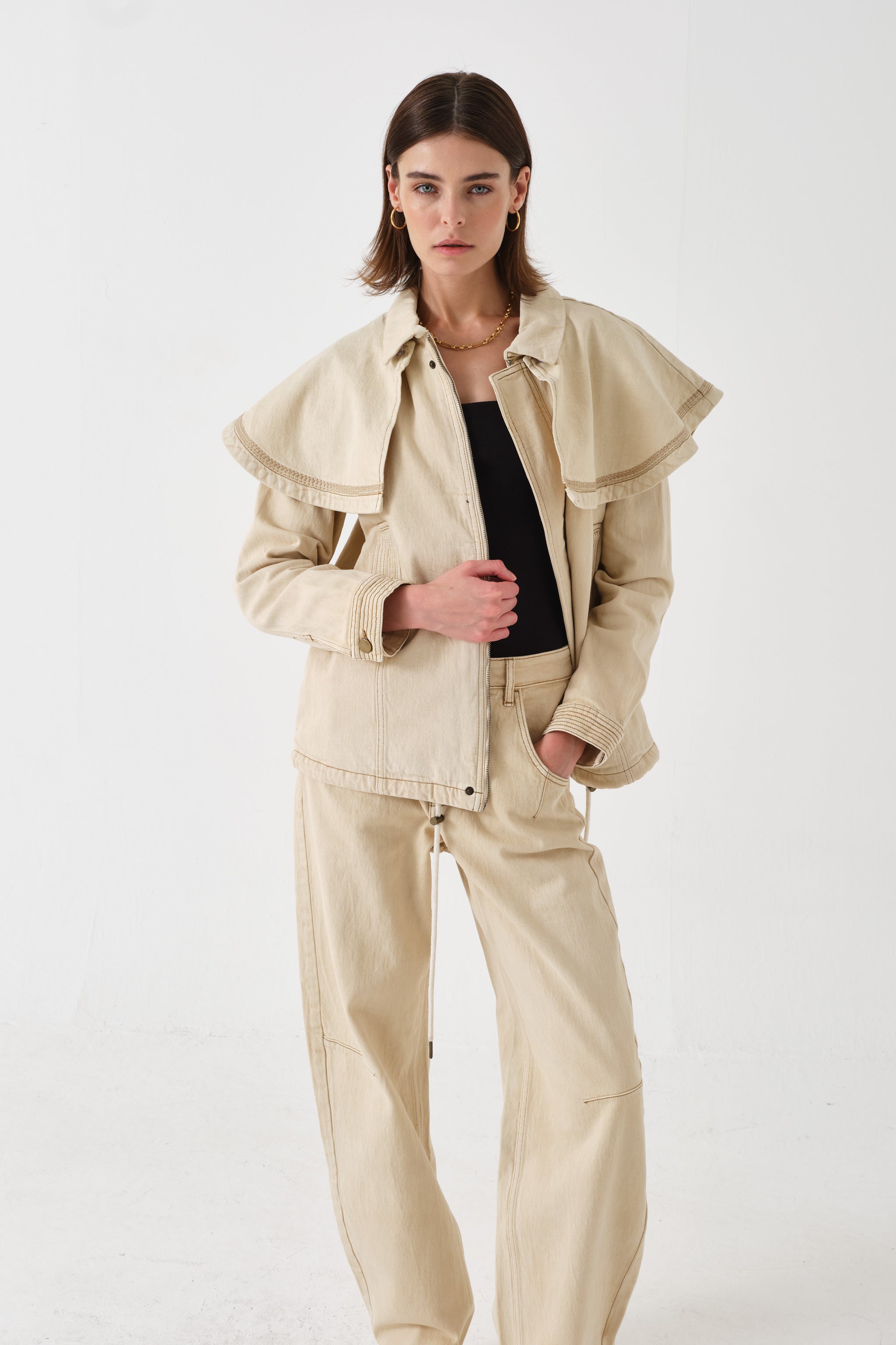 Fara Jacket in Vanilla