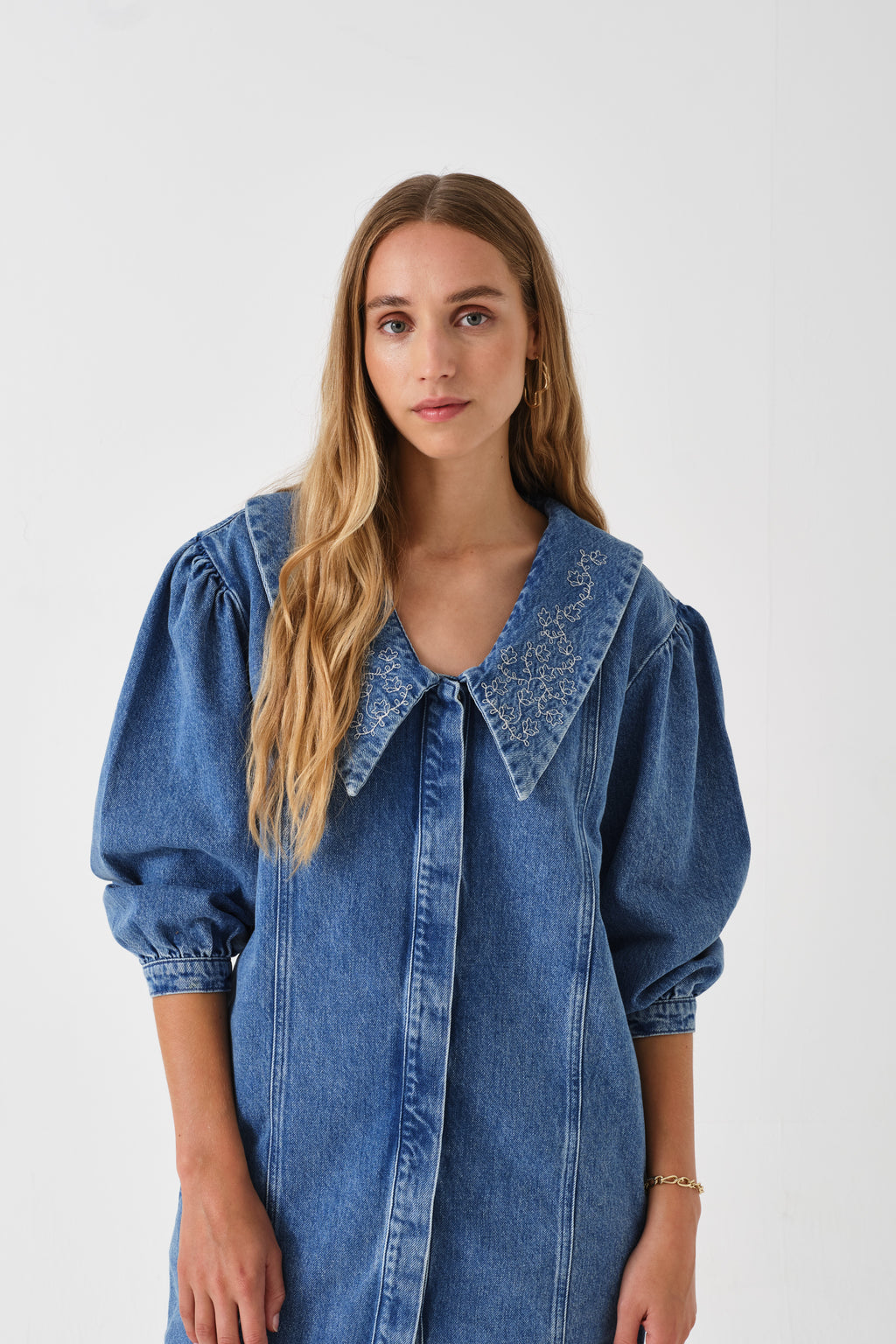 tillys denim dress Edikted Womens Destinee Denim Halter Mini Dress