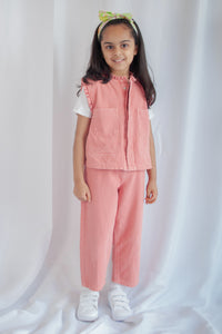 Girl's Bo Jean in Mineral Red