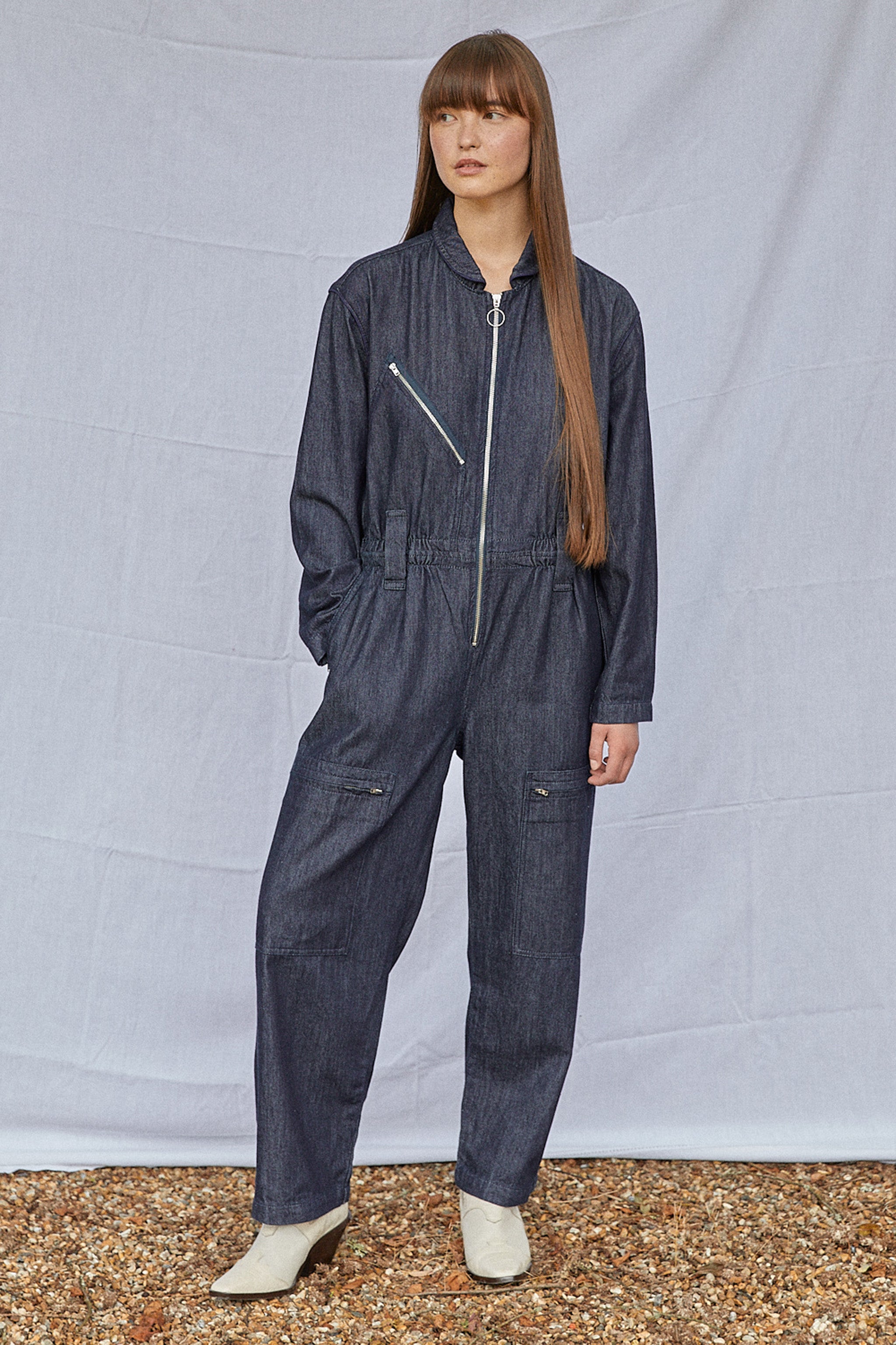 Amelia All in One in Indigo Rinse