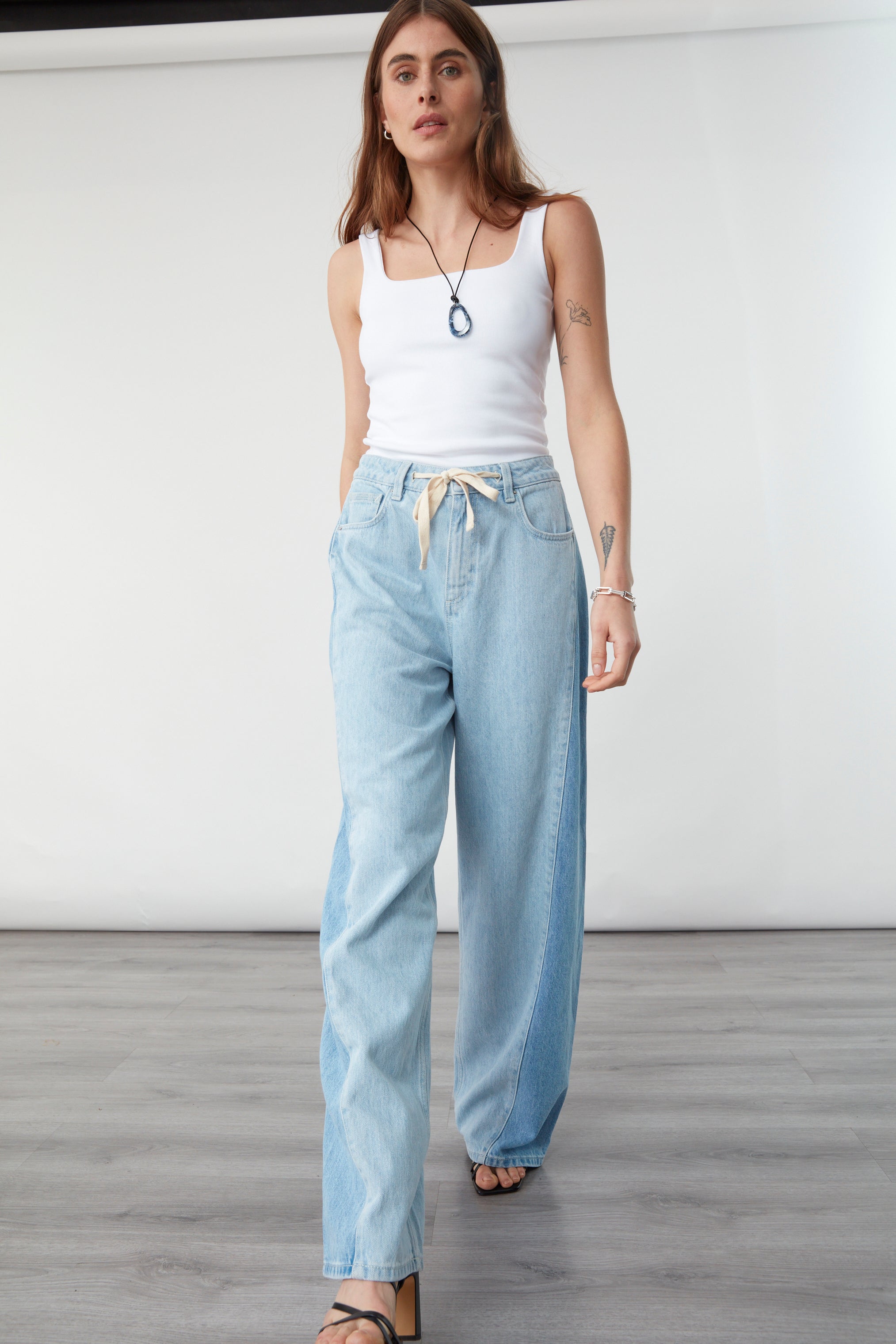 Blake Jean In Two Tone Frost