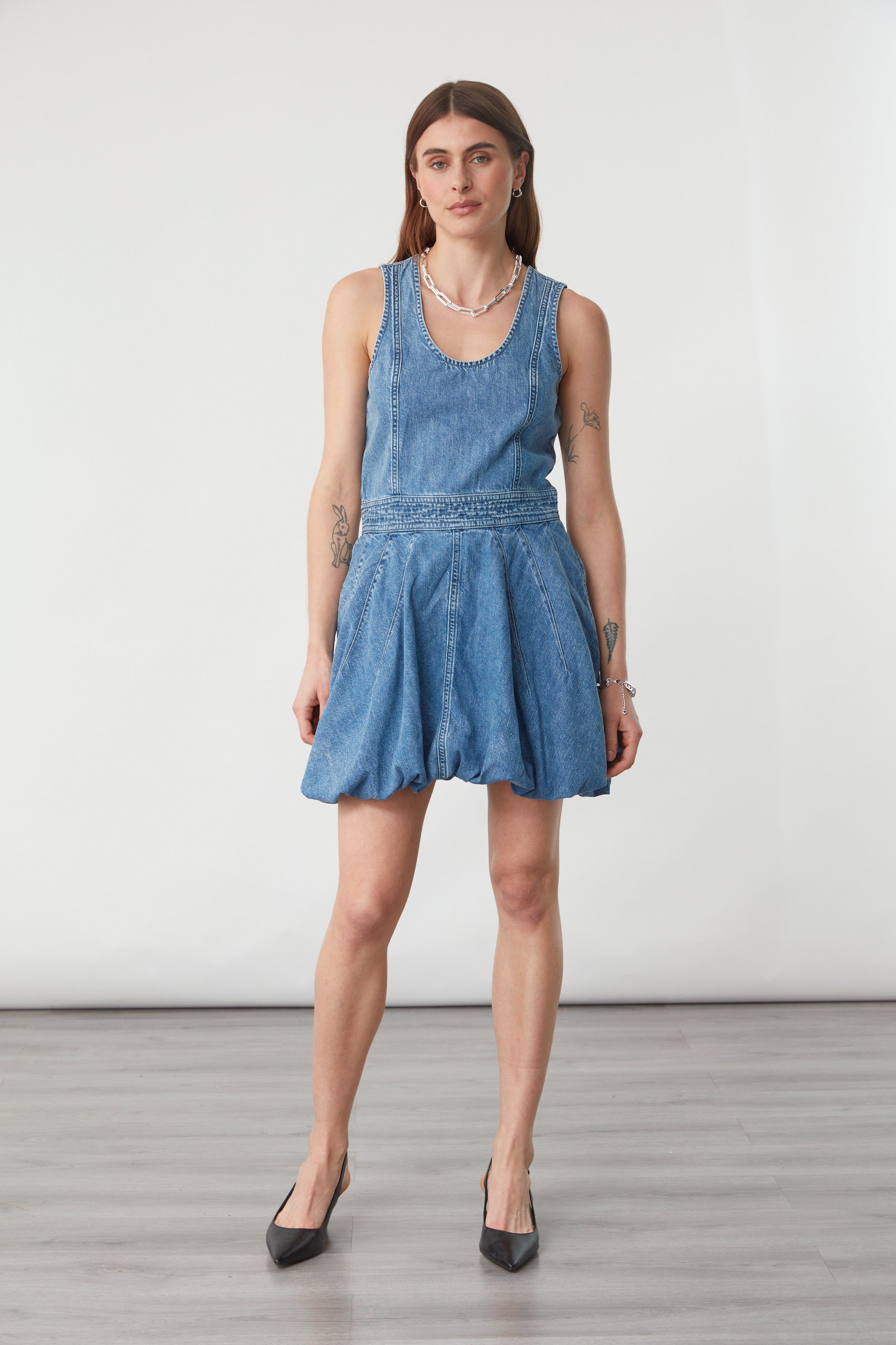 Adi Mini Dress In Malibu - seventy + mochi