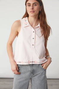 Tobi Tank Top In Blush