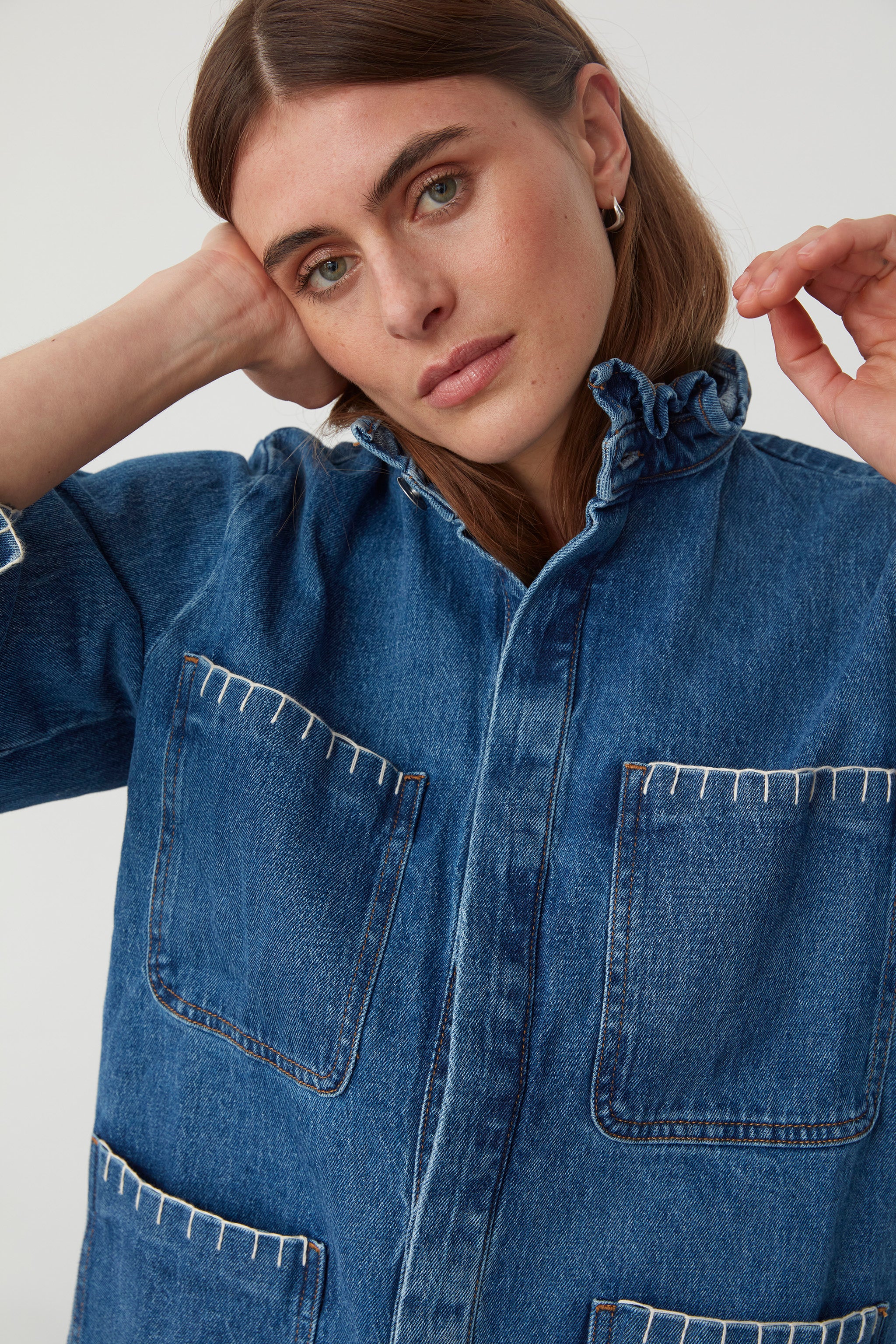 Pablo Denim Jacket in Vintage Americana