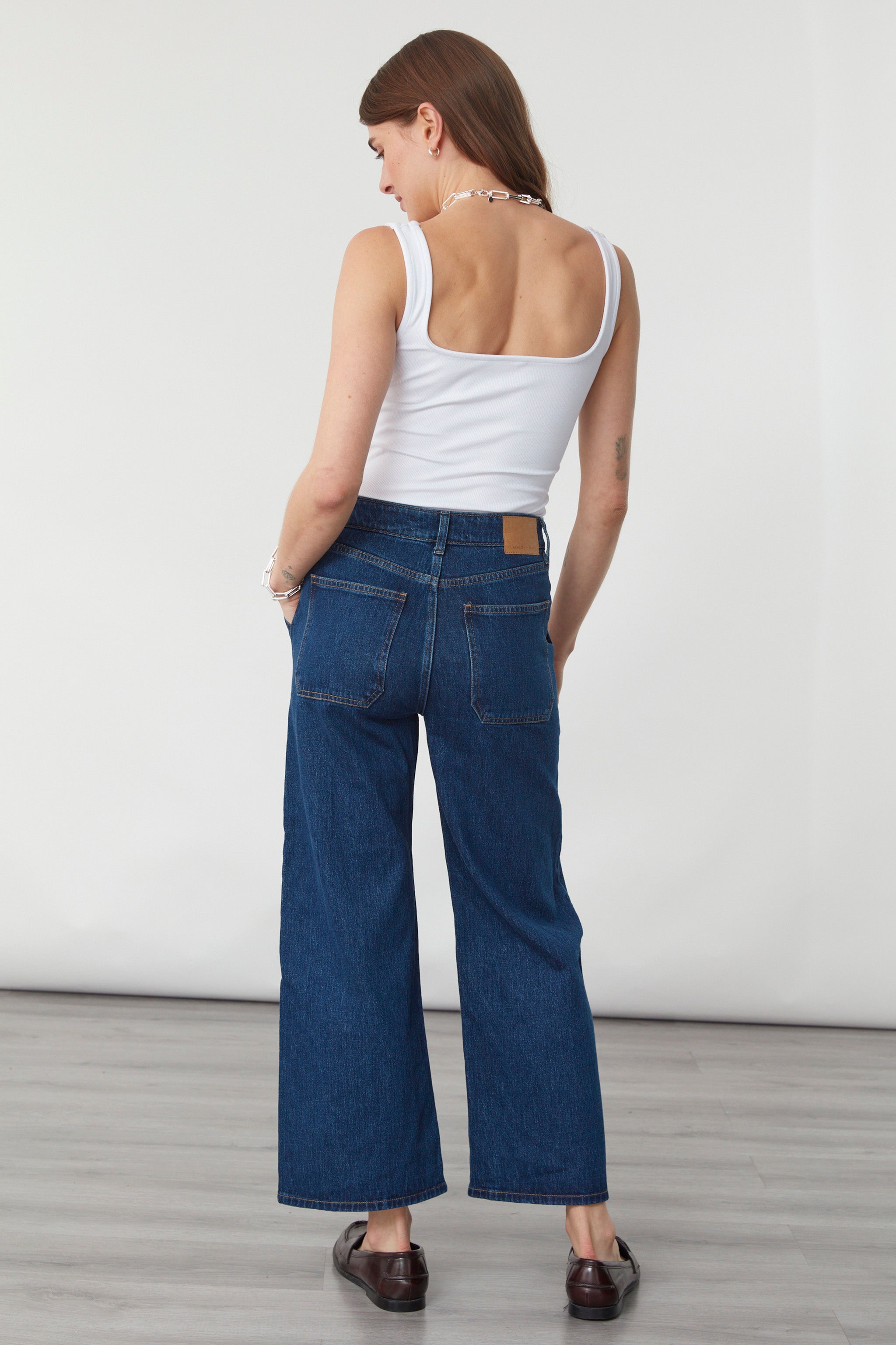 Elodie Cropped Jean in Americana