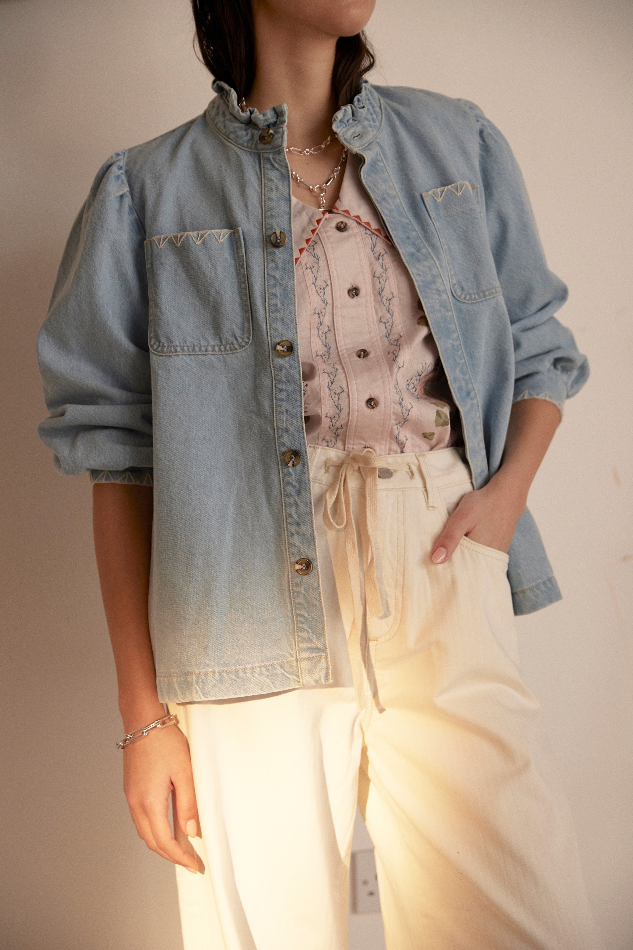Dana Jacket in Sunbleached