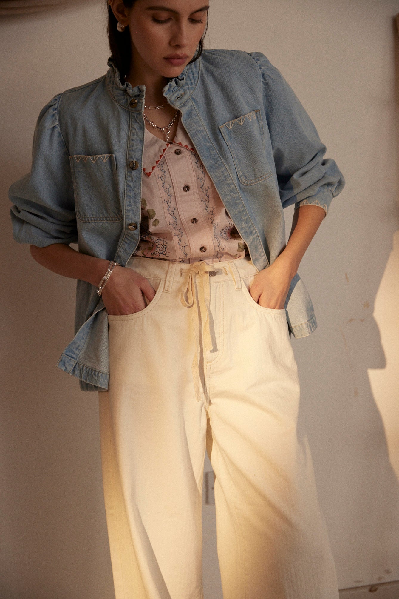 Dana Jacket in Sunbleached