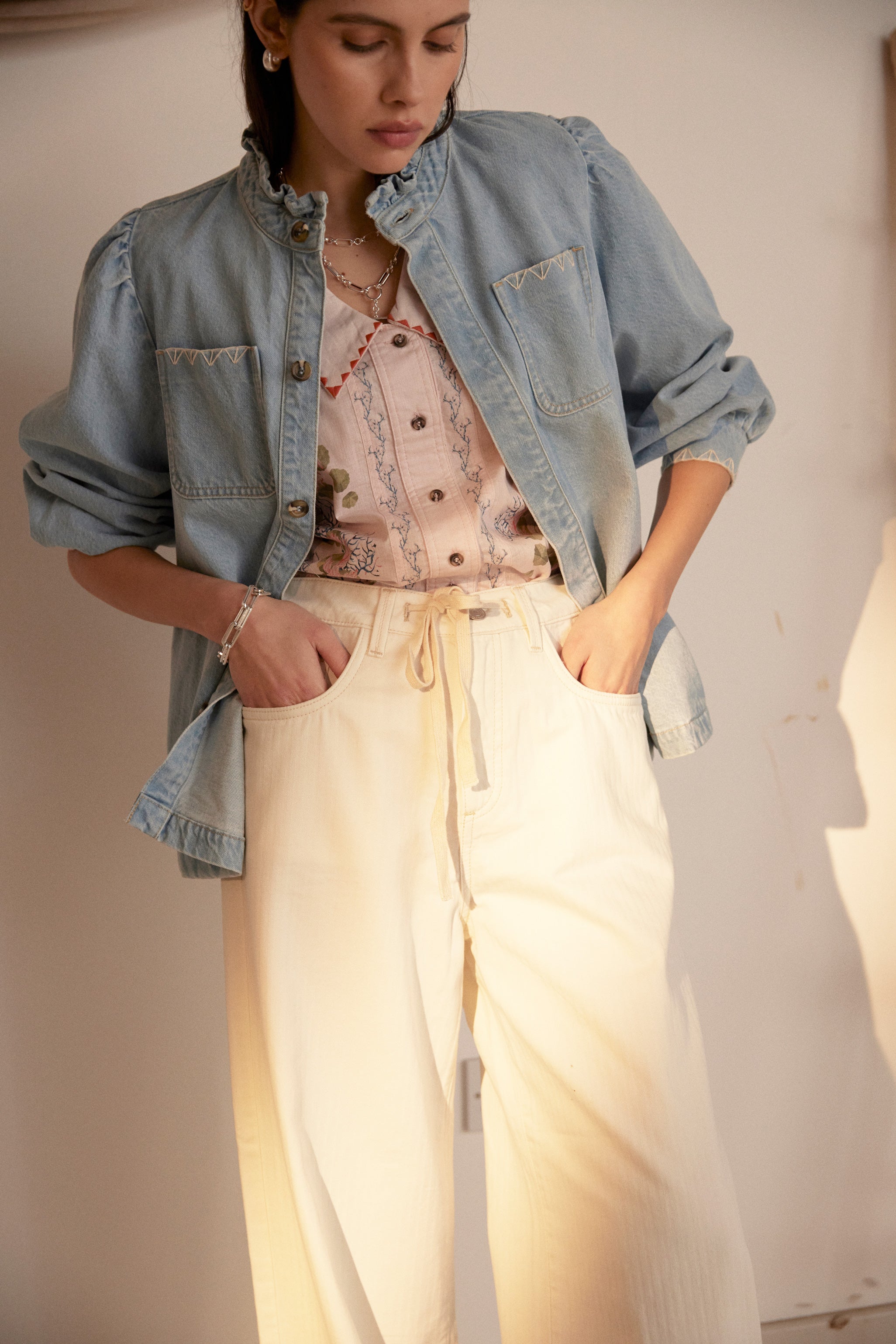 Dana Jacket in Sunbleached