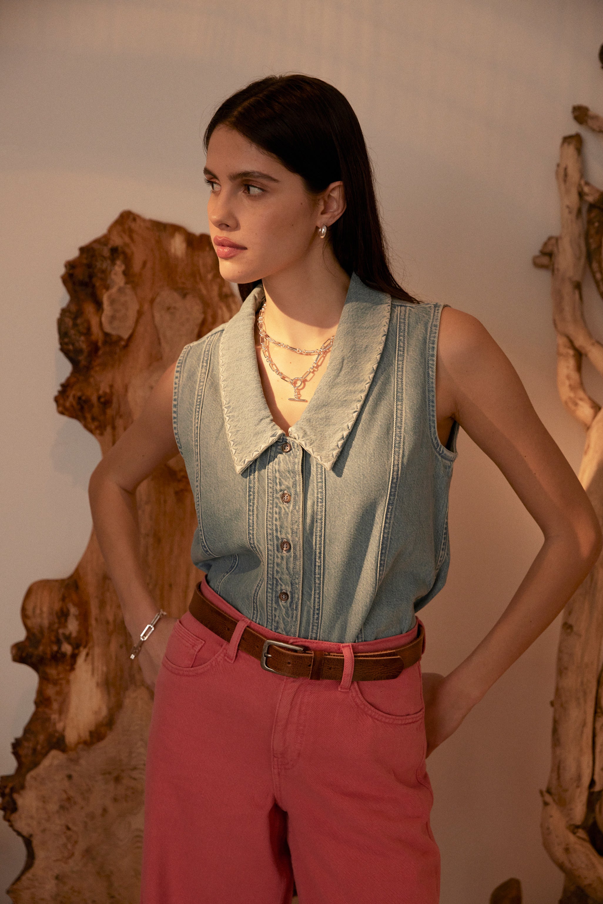 Tara Top in Sunfade
