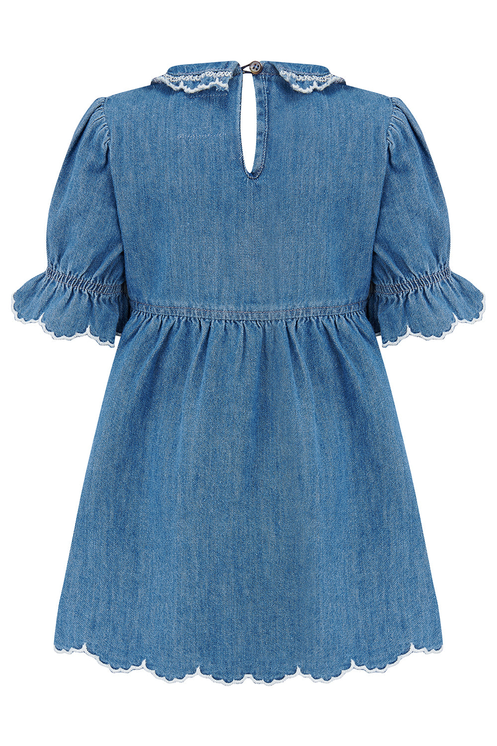 Girl's Heidi Dress in Mid Vintage