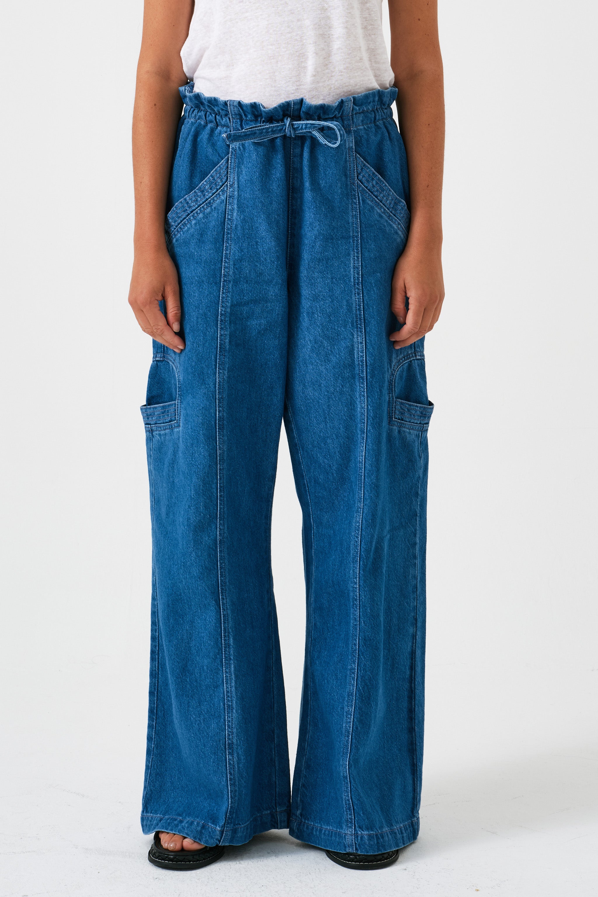 Juno Pant in Azure