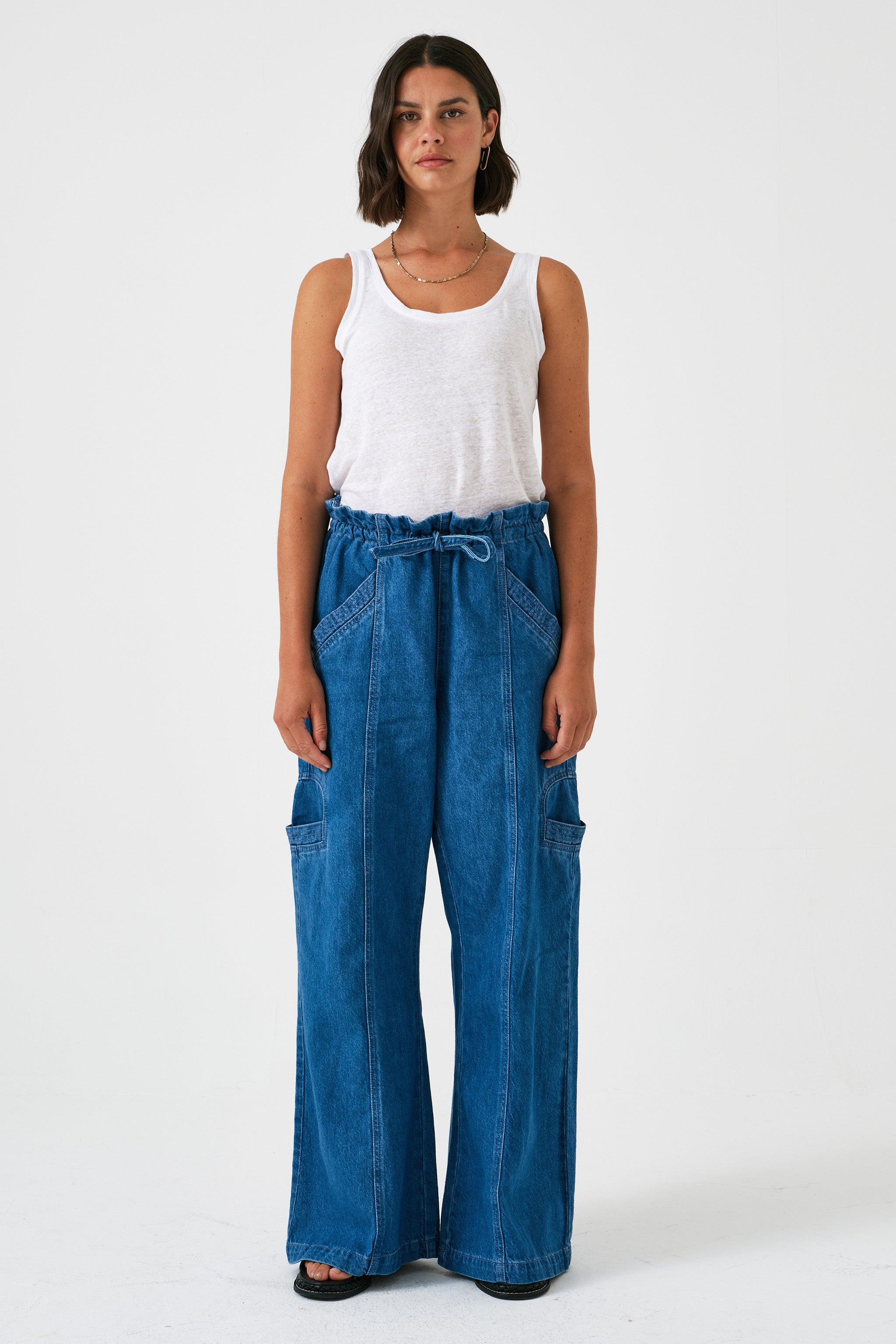 Juno Pant in Azure