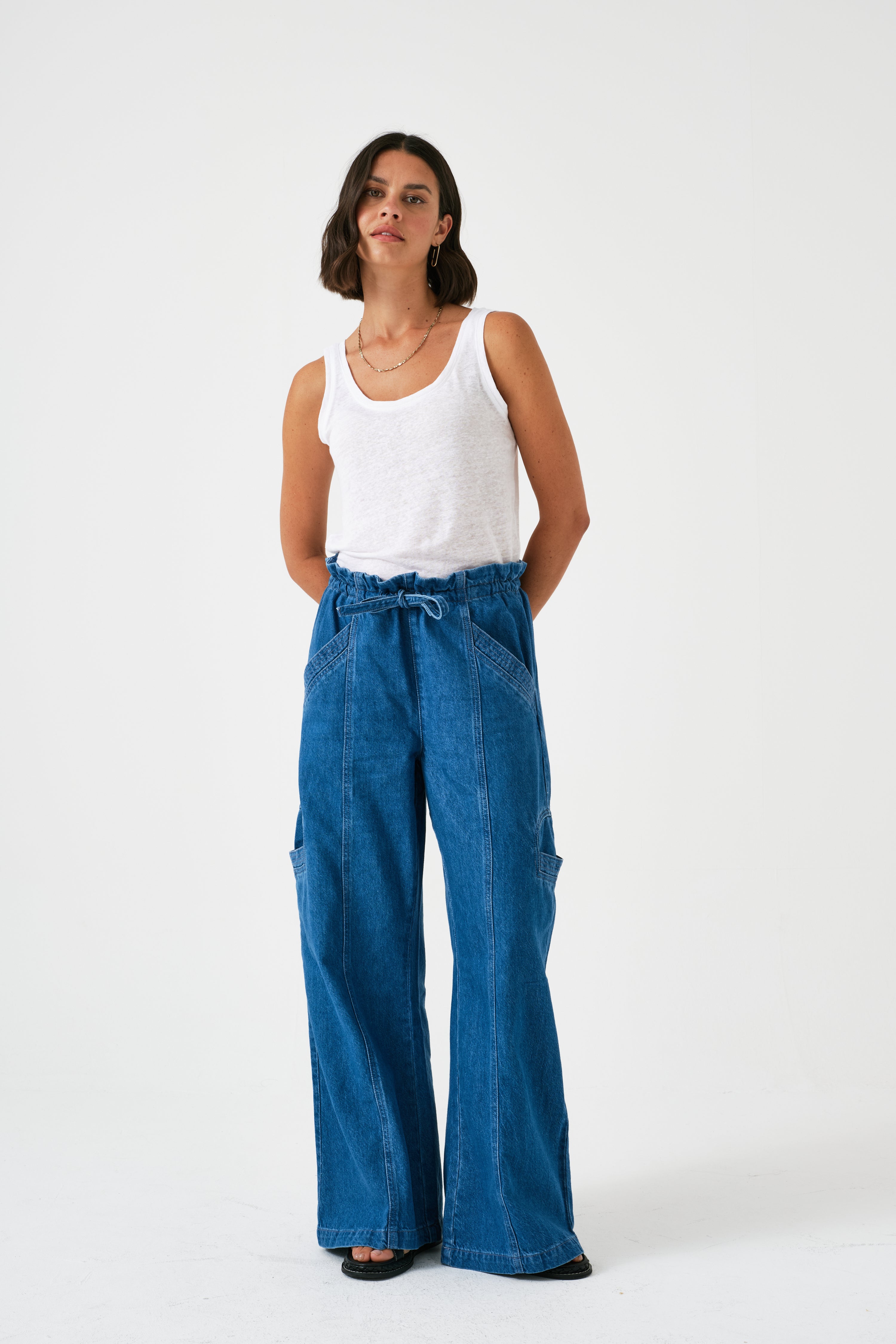 Juno Pant in Azure