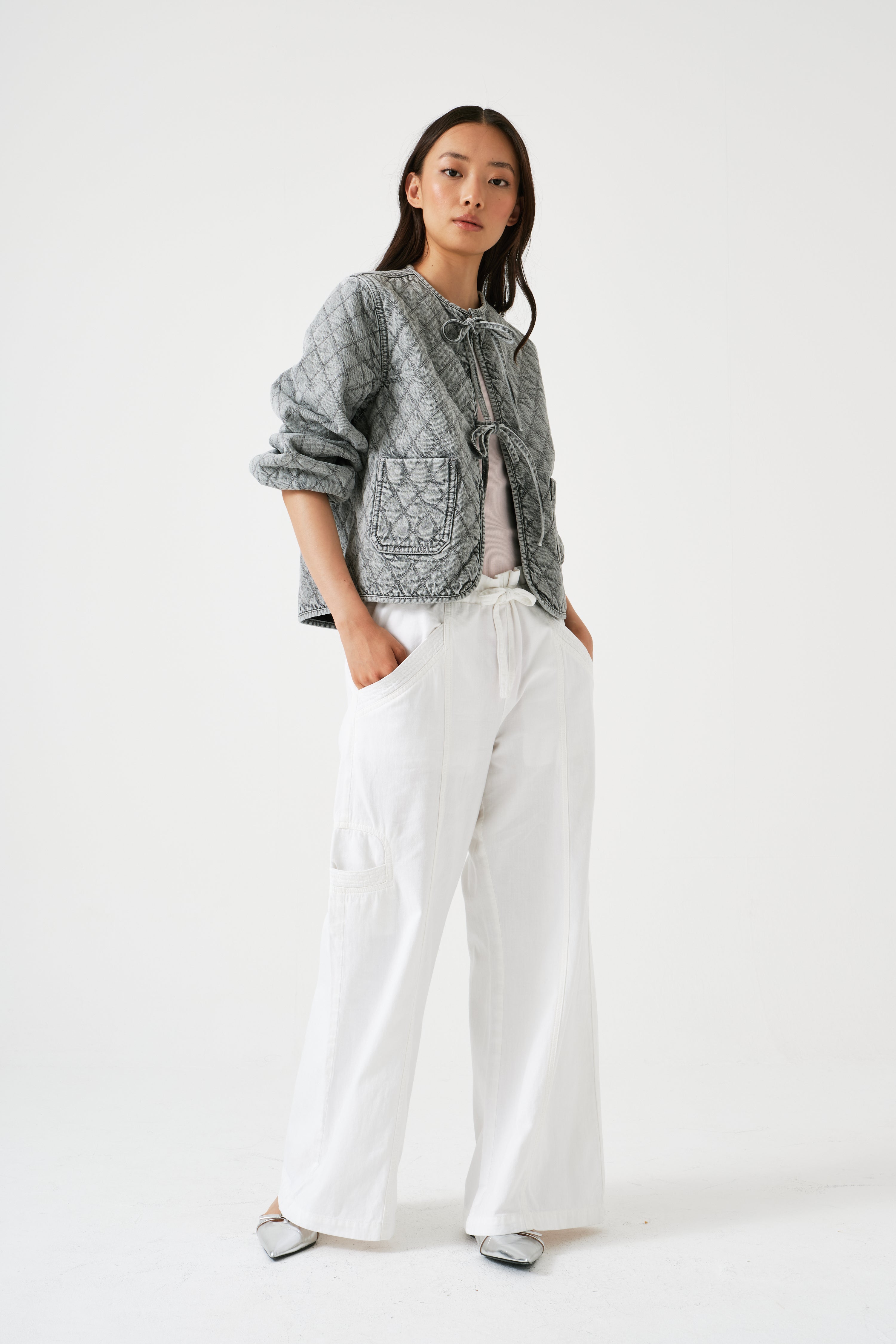 Juno Pant in White