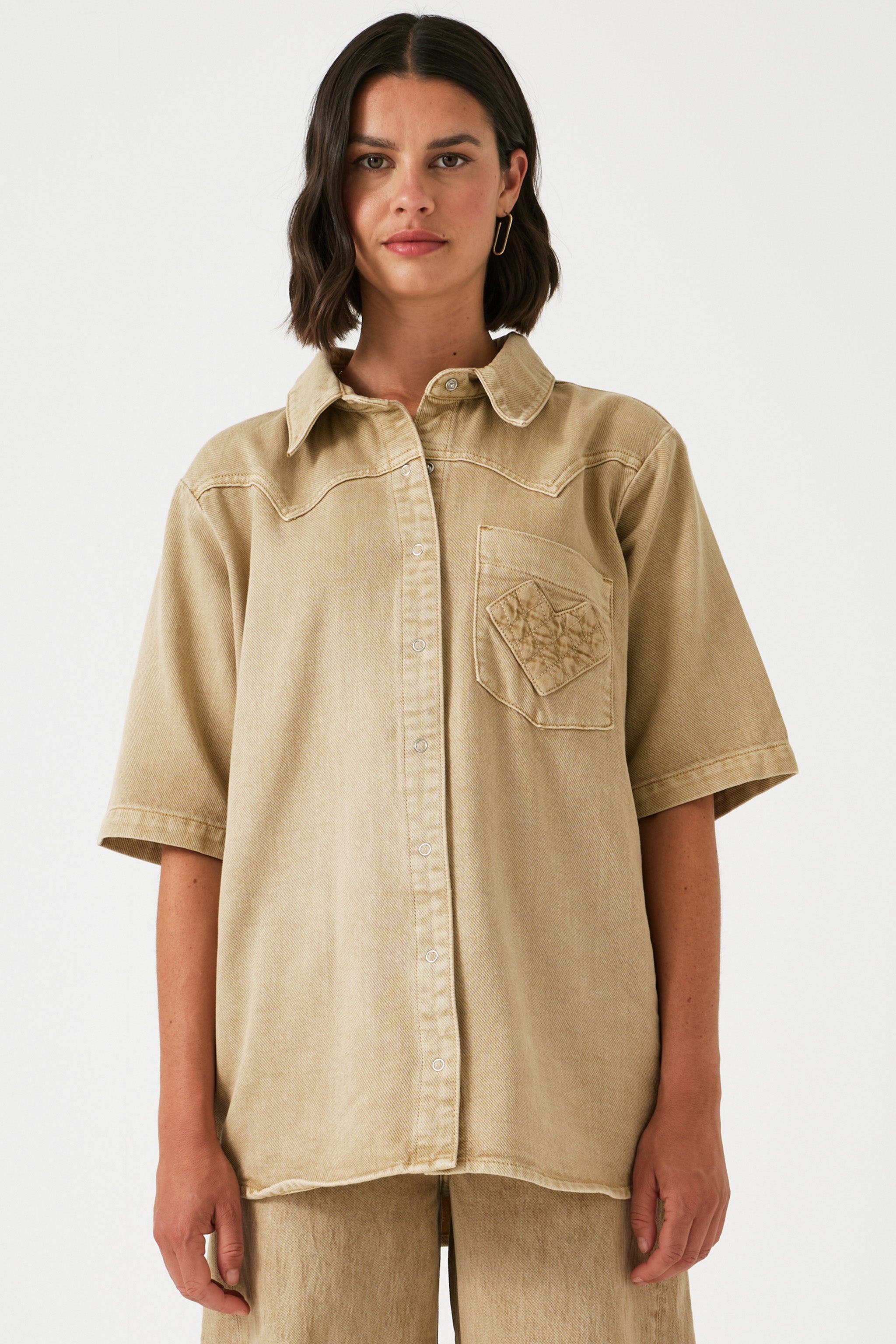 Eva Shirt in Desert Sand