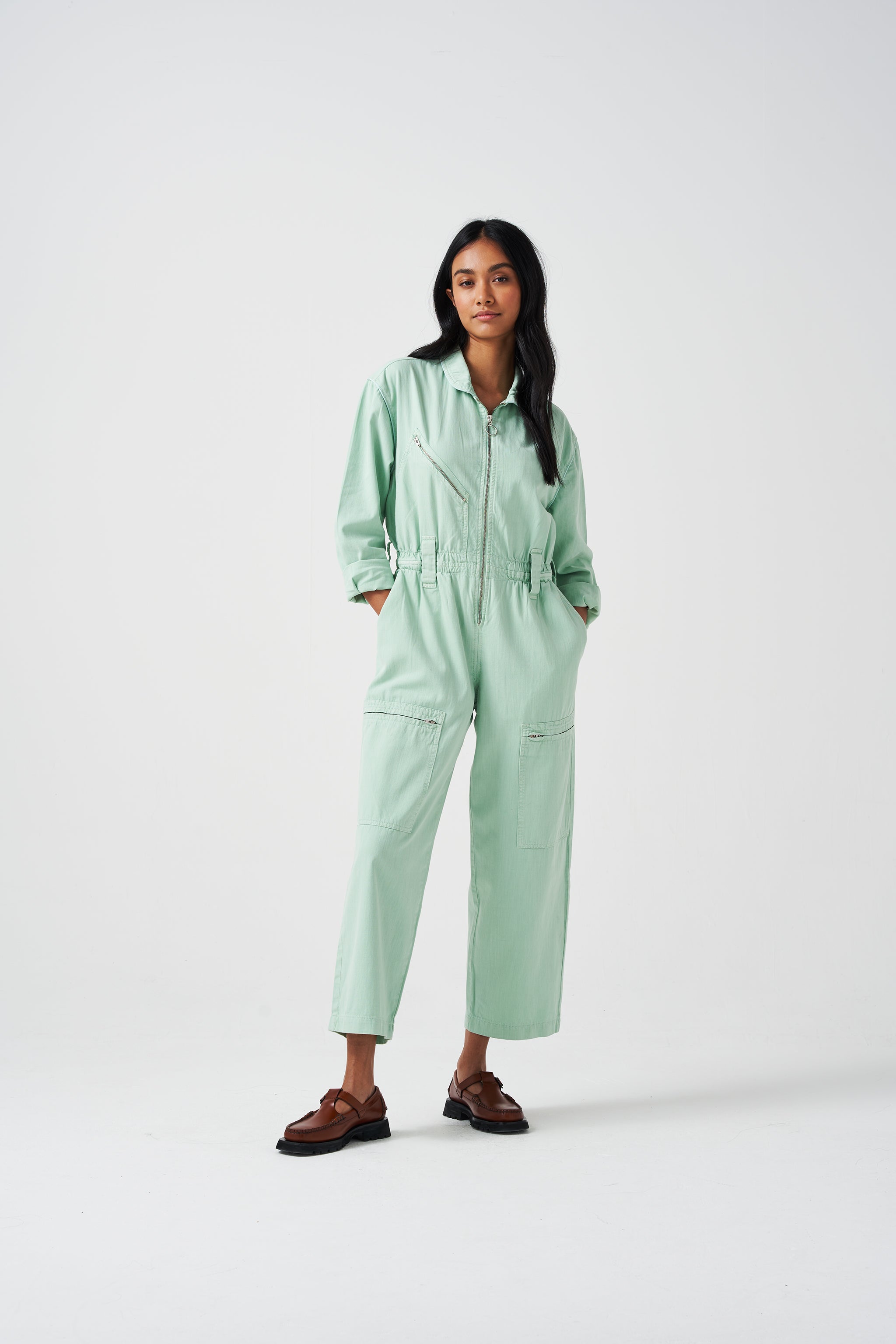 Amelia All in One in Washed Mint