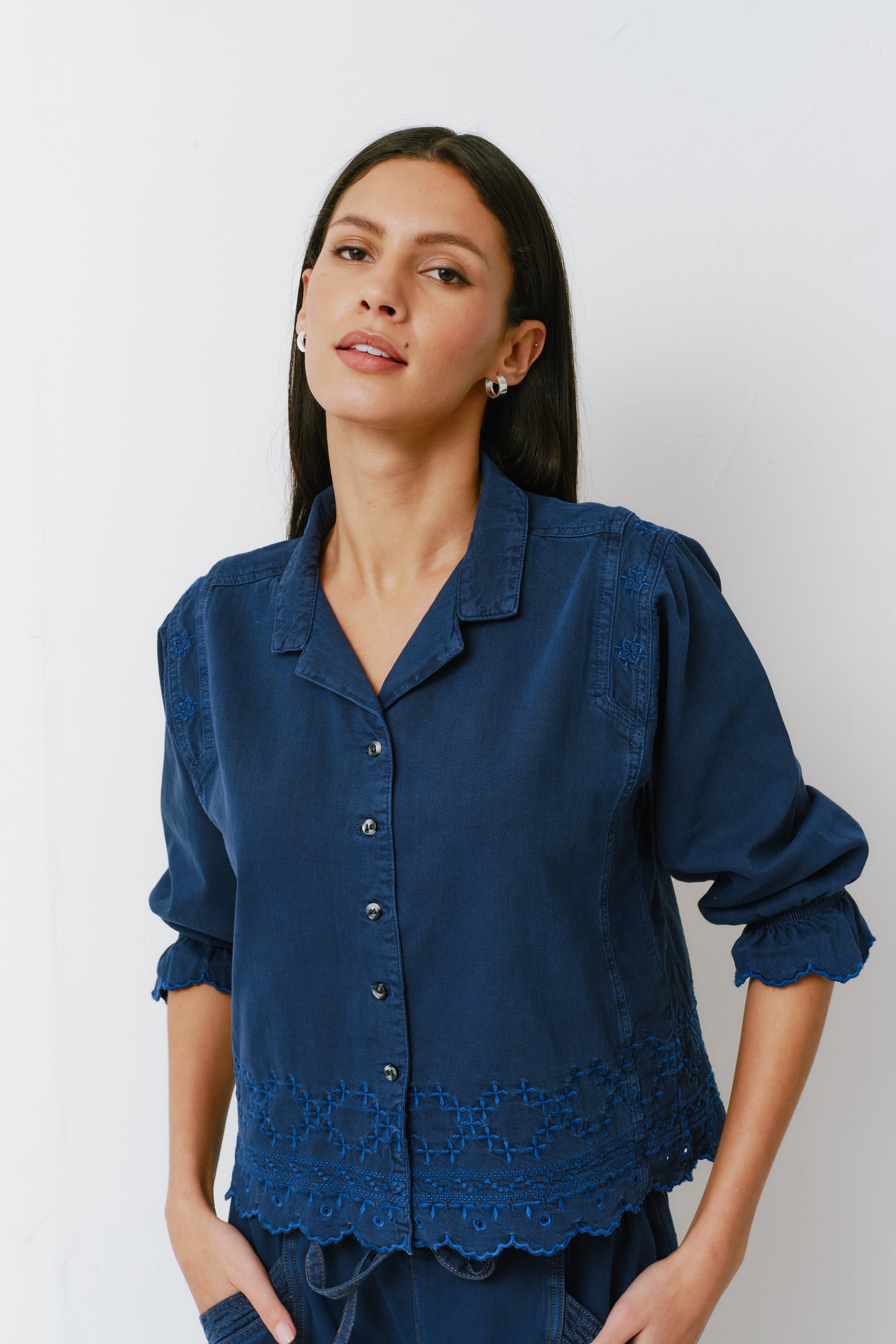 Sophie Shirt in Twilight Blue