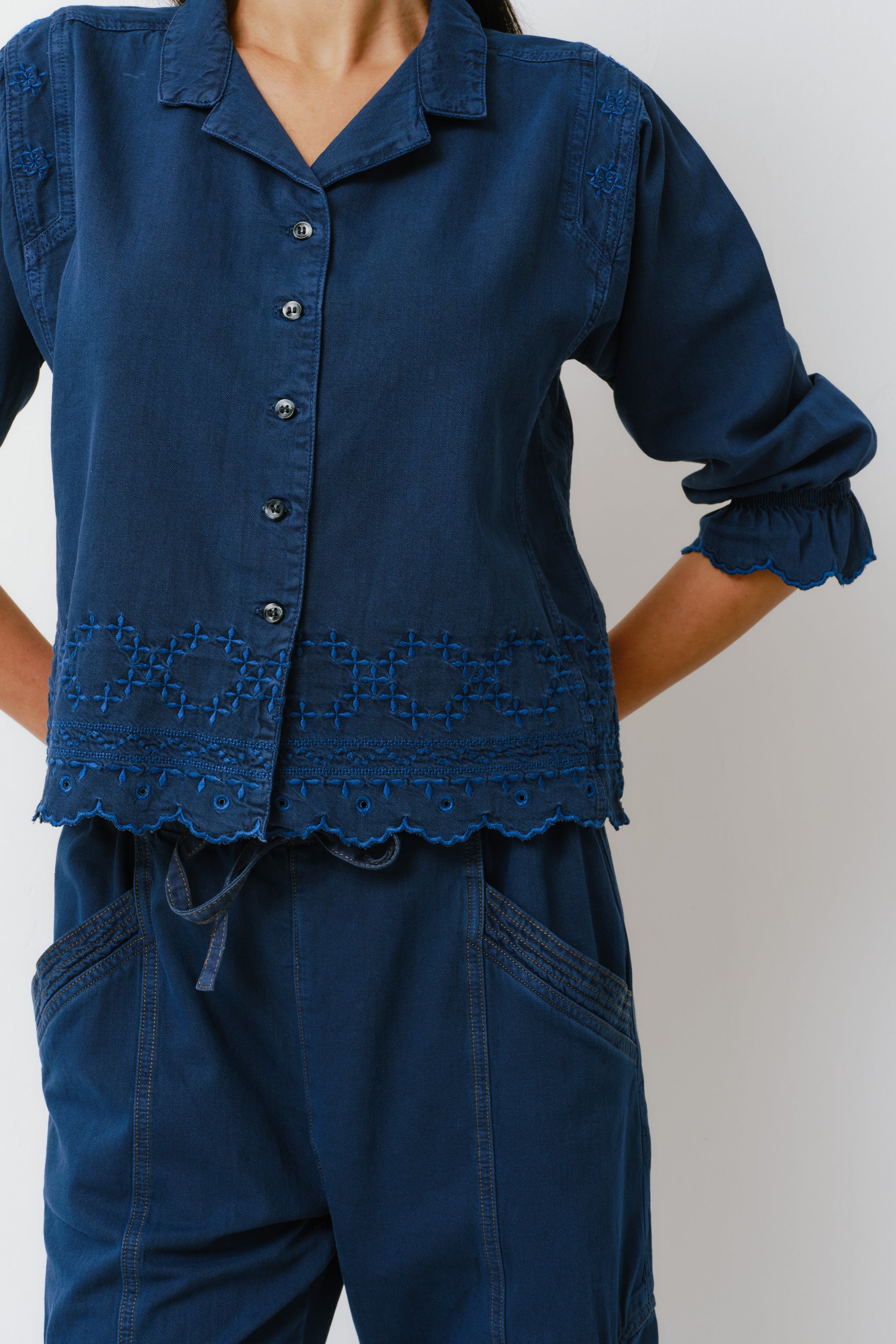 Sophie Shirt in Twilight Blue