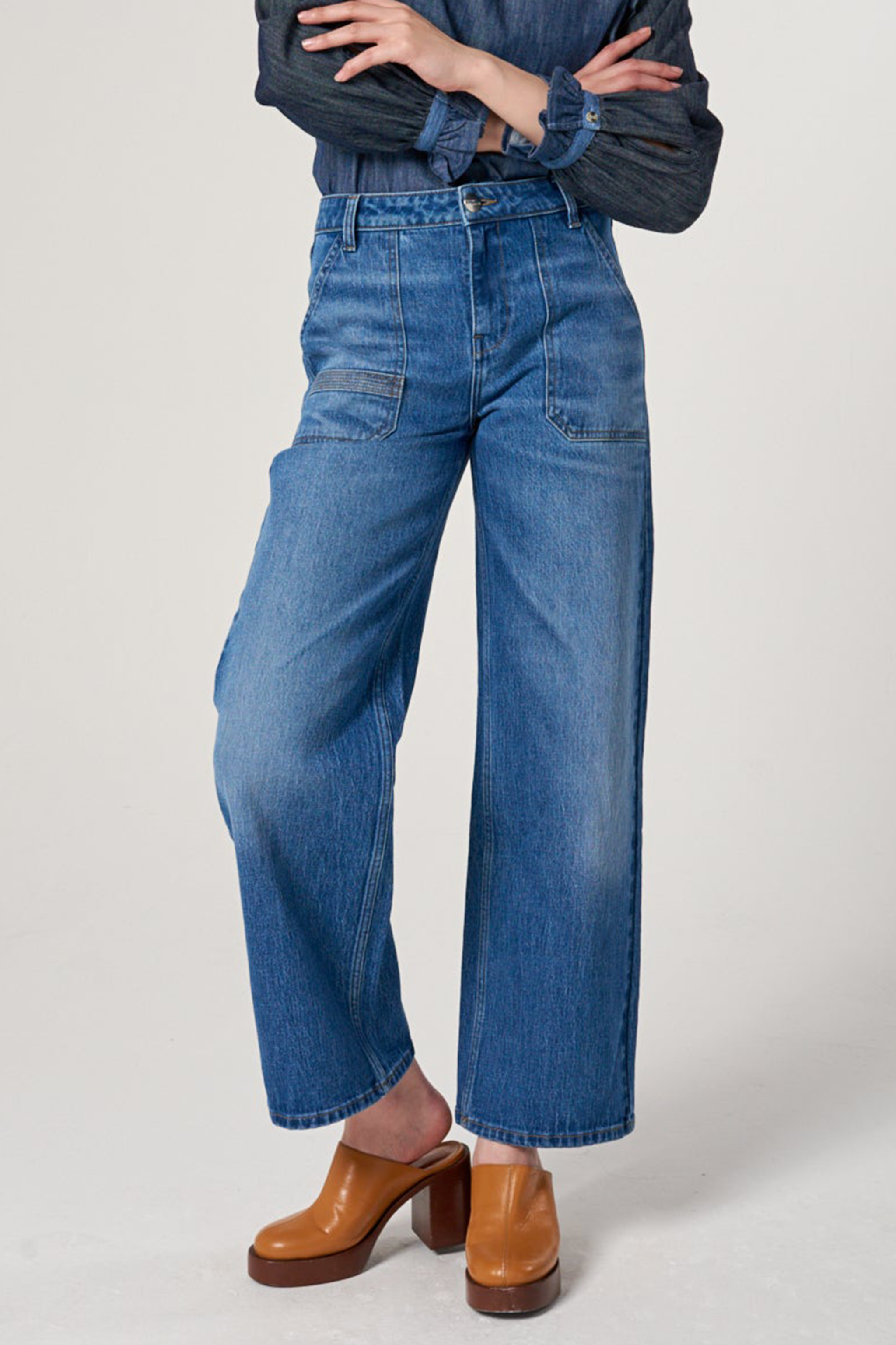 Elodie Full Length Jean in Desert Vintage Americana