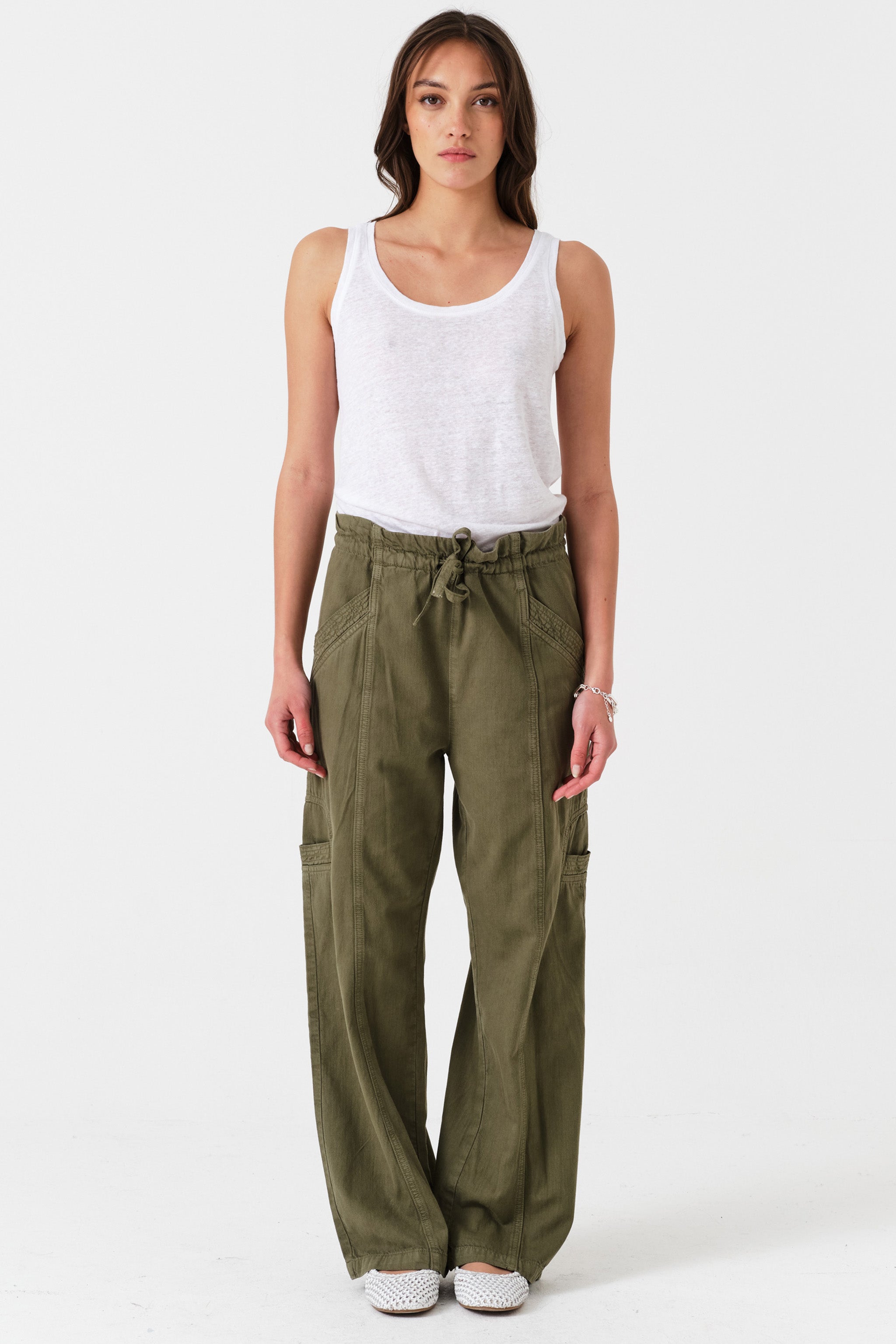 Juno Pant in Khaki
