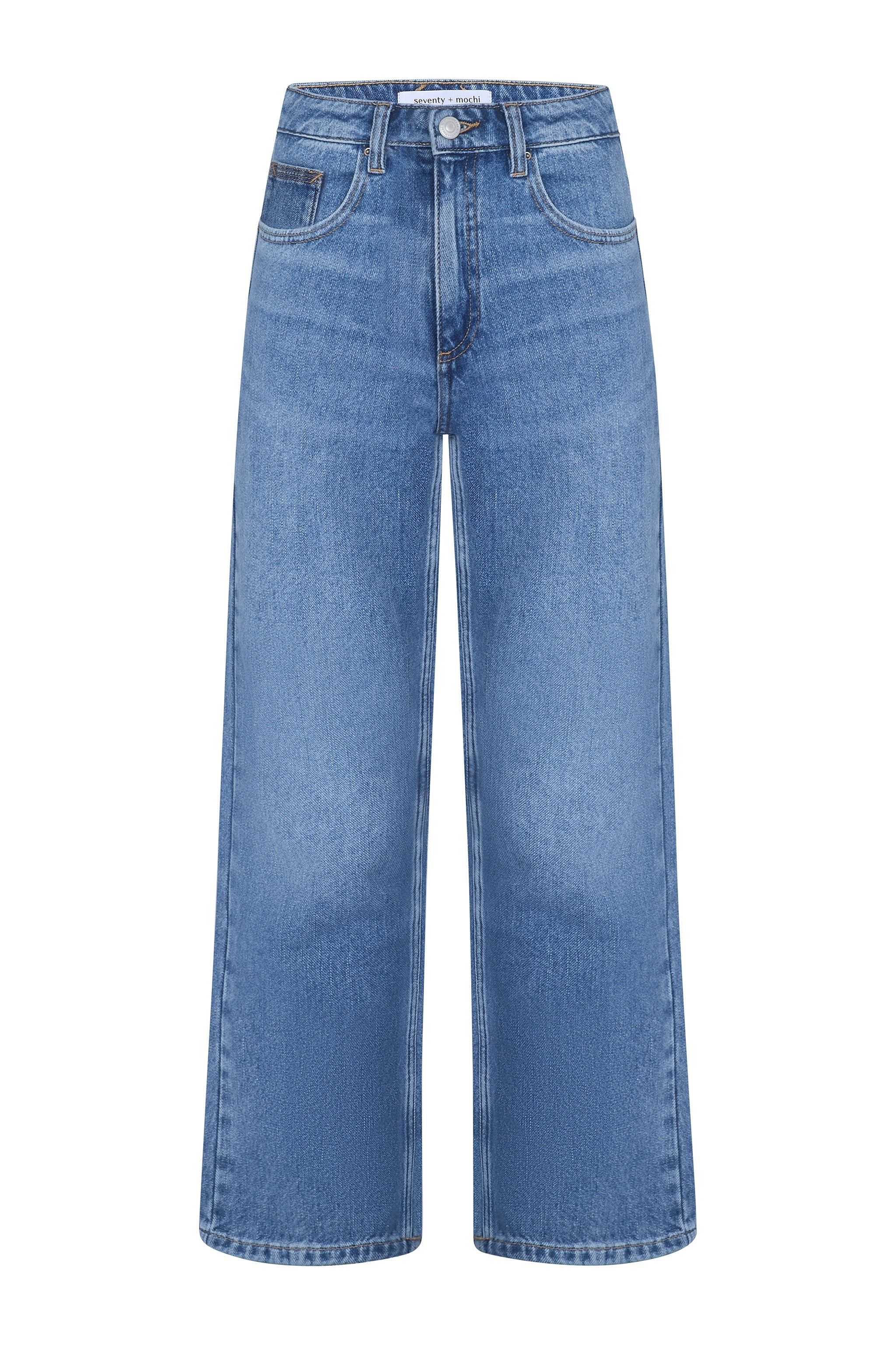 Bay Wide Leg Jean in Malibu