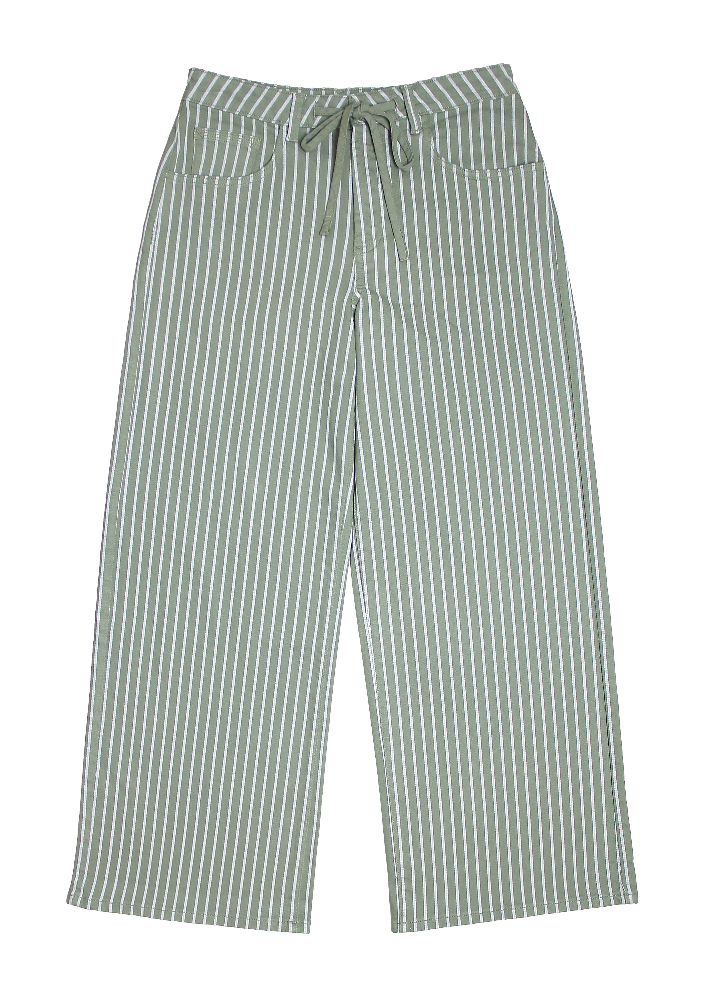 Blake Jean in Vintage Moss Wide Stripe