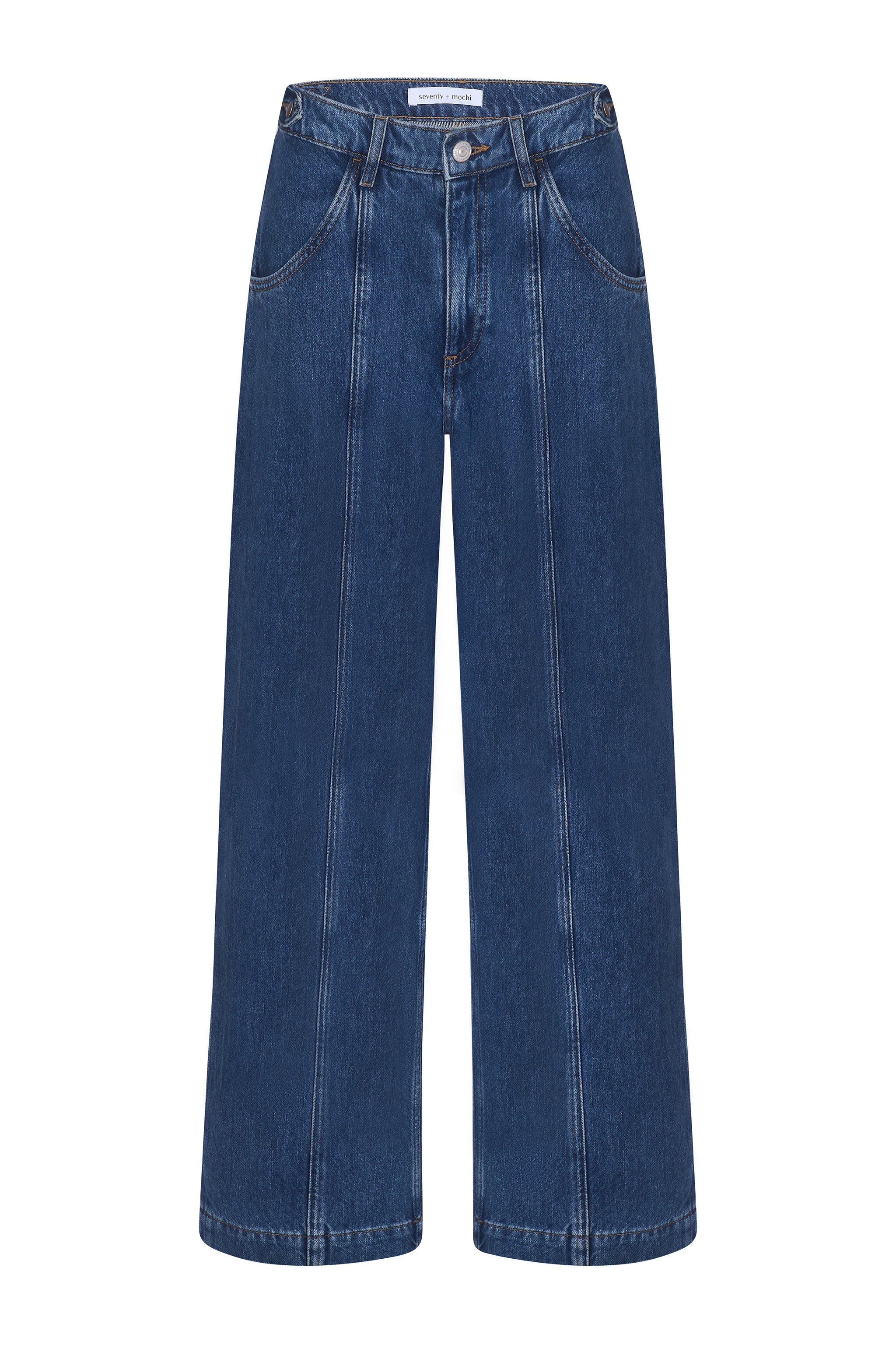 Cami Wide Barrel Leg Jean in Phoenix