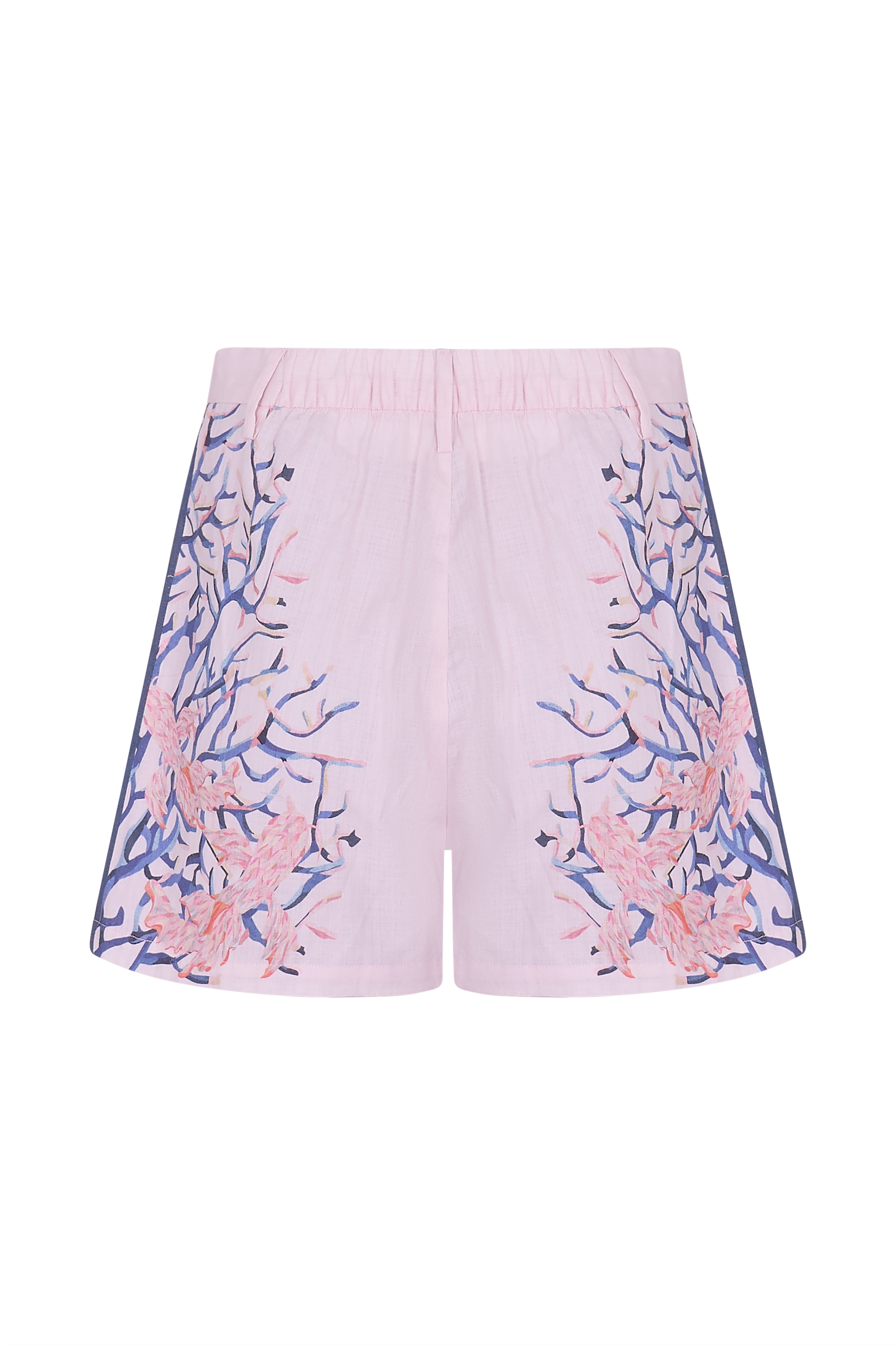 Selene Shorts in Indigo Coral - seventy + mochi