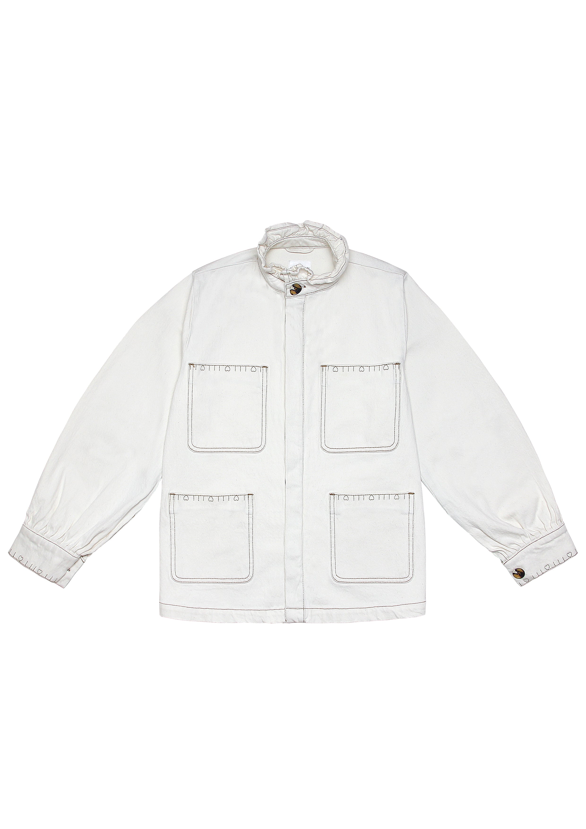 Dear Pablo Jacket in Ecru