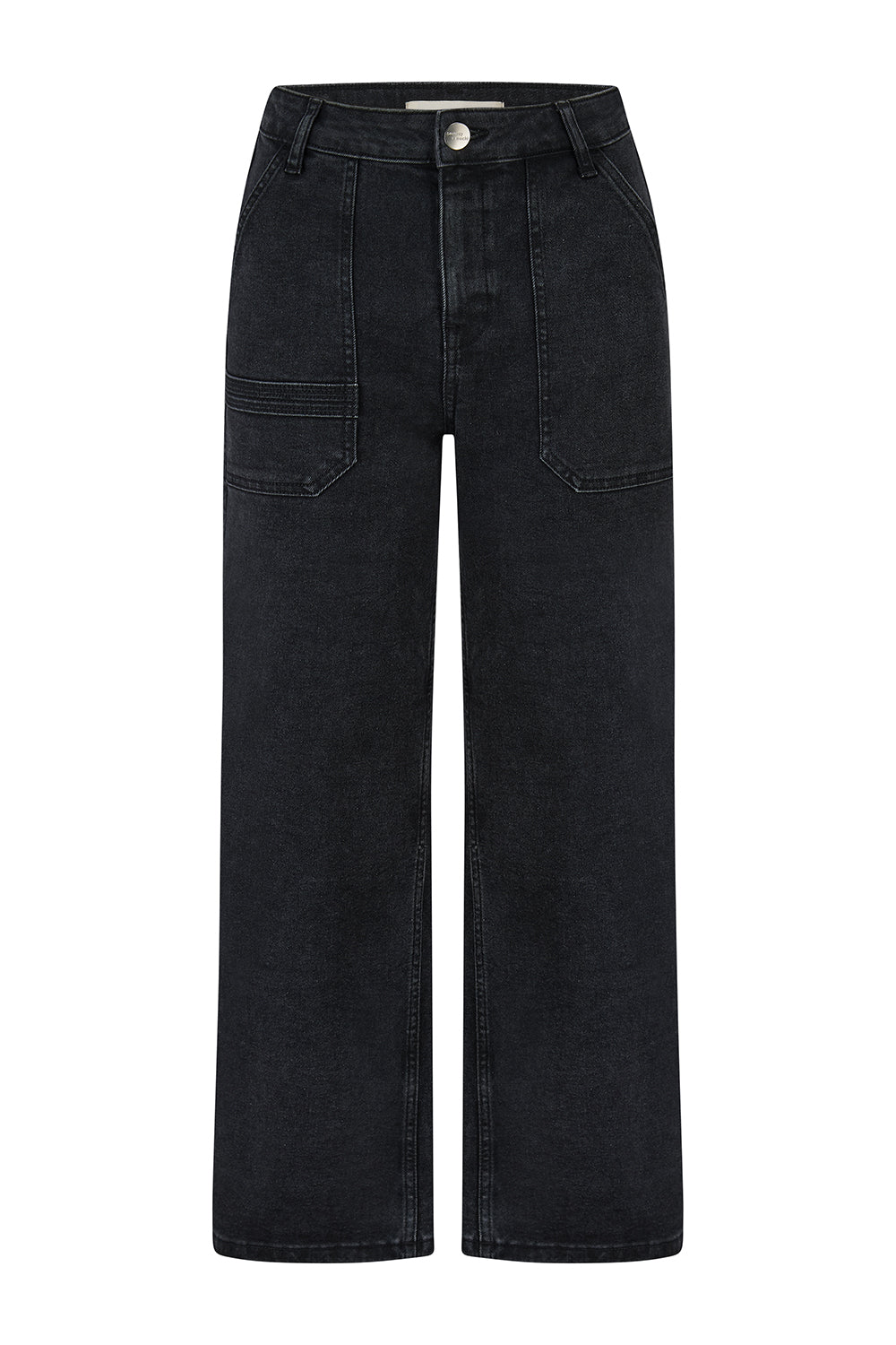 Elodie Jean in Black Denim
