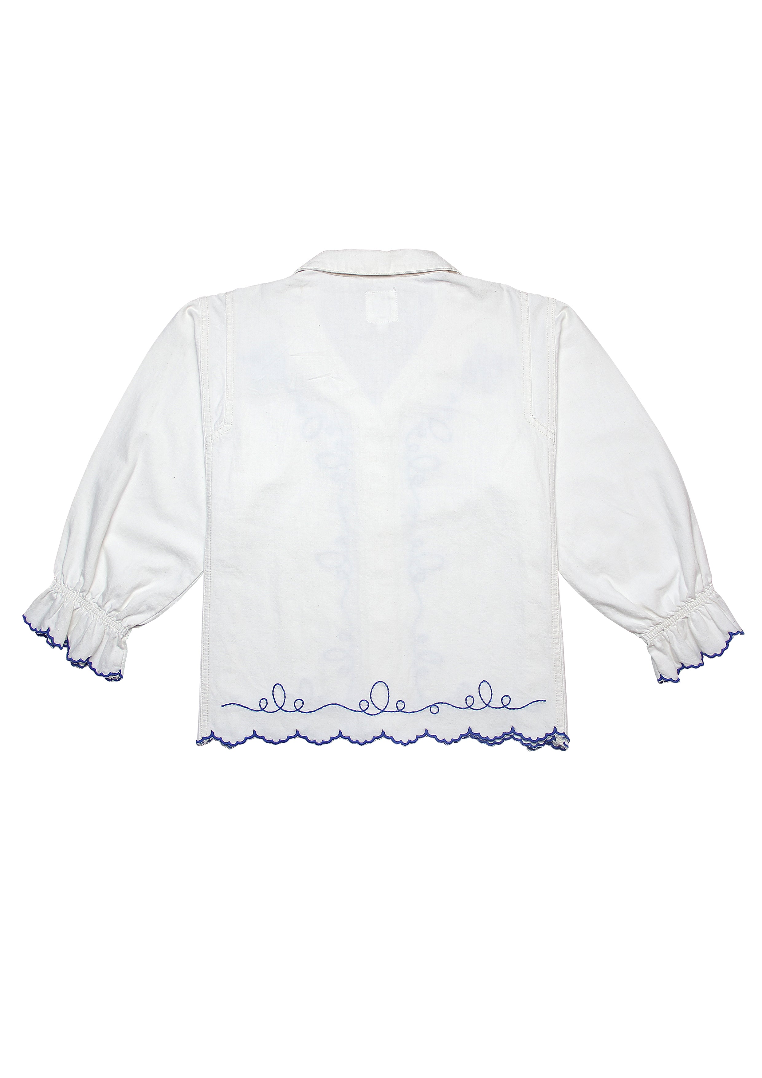 Western Sophie Shirt in Ecru