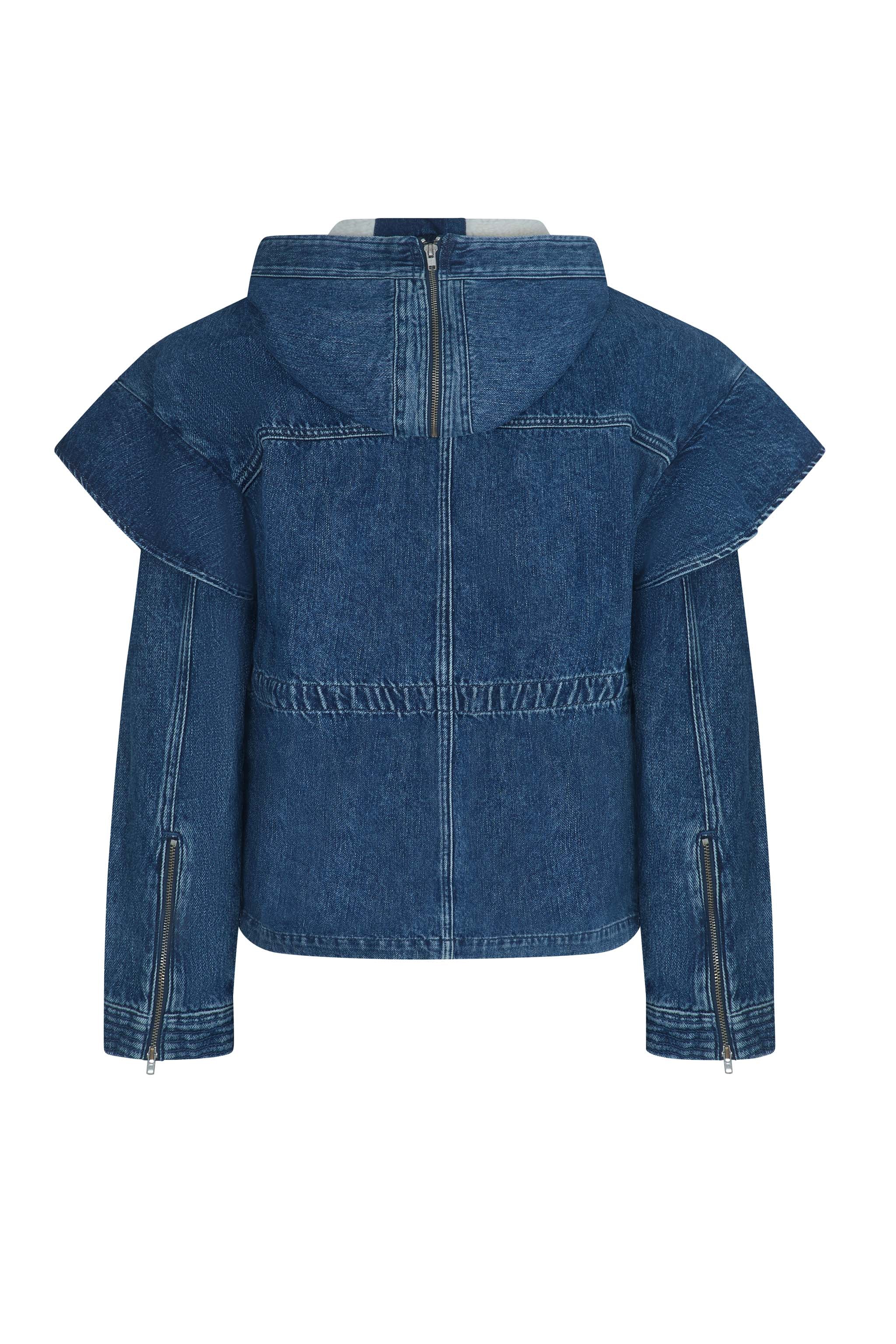 Finn Denim Jacket Two Tone in Phoenix