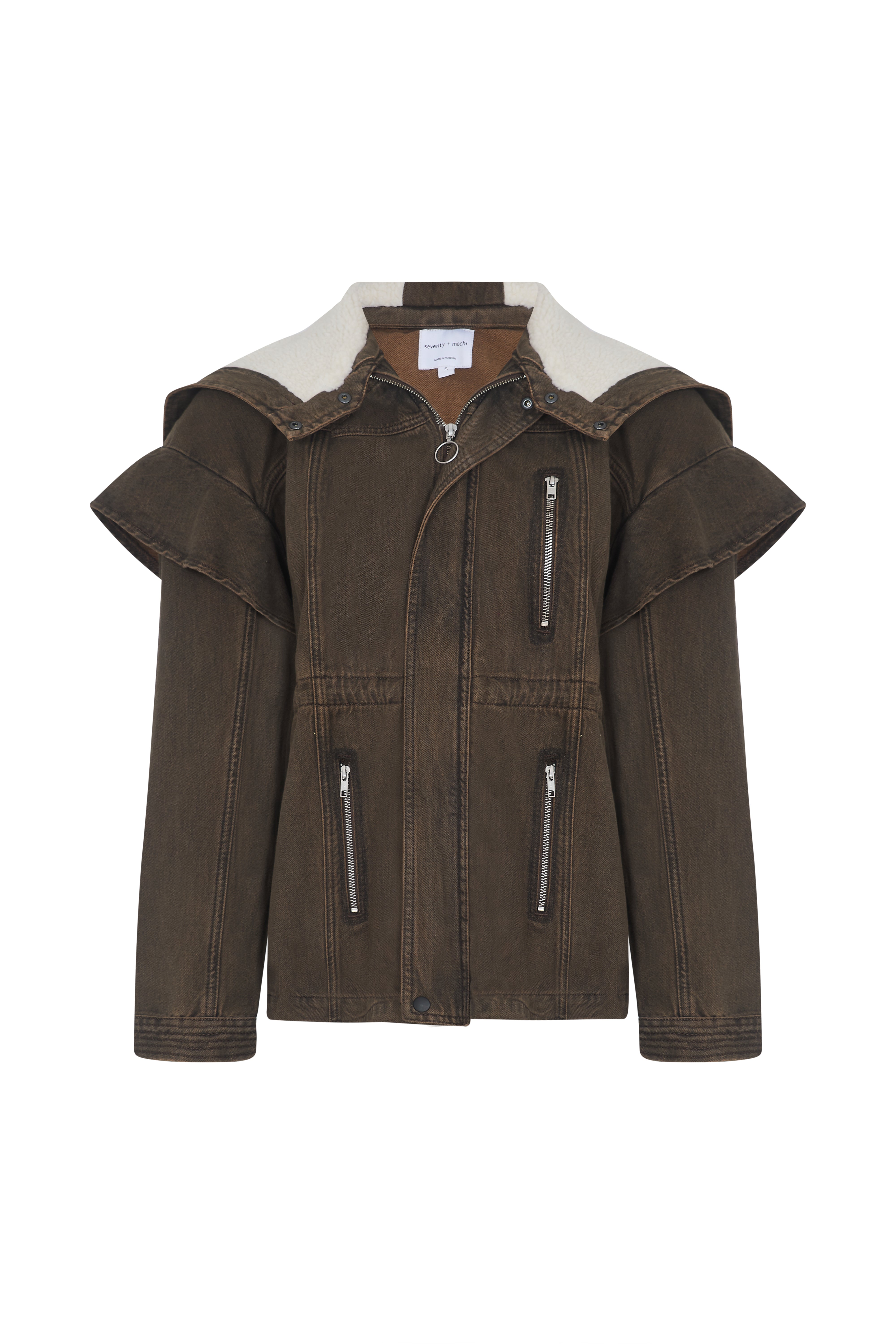 Finn Denim Jacket in Cacao