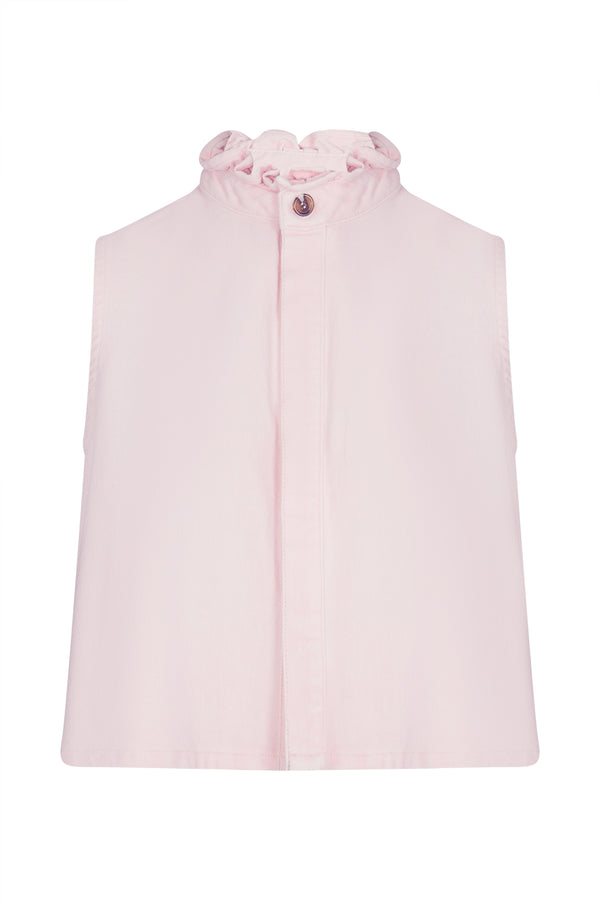 Iris Vest In Blush