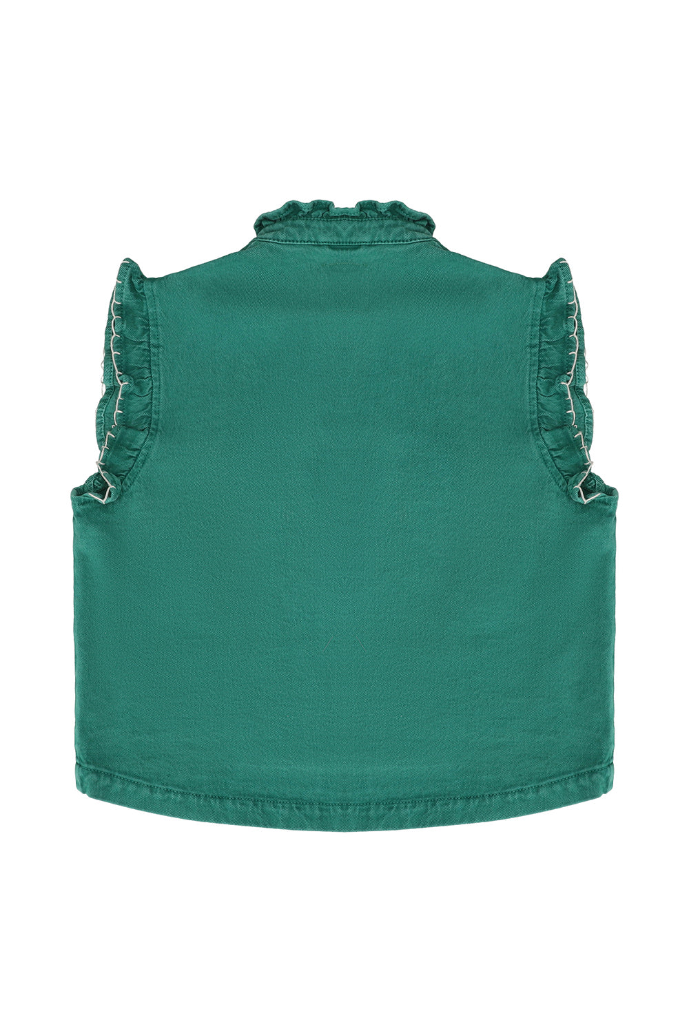 Pablo Vest in Jade Green