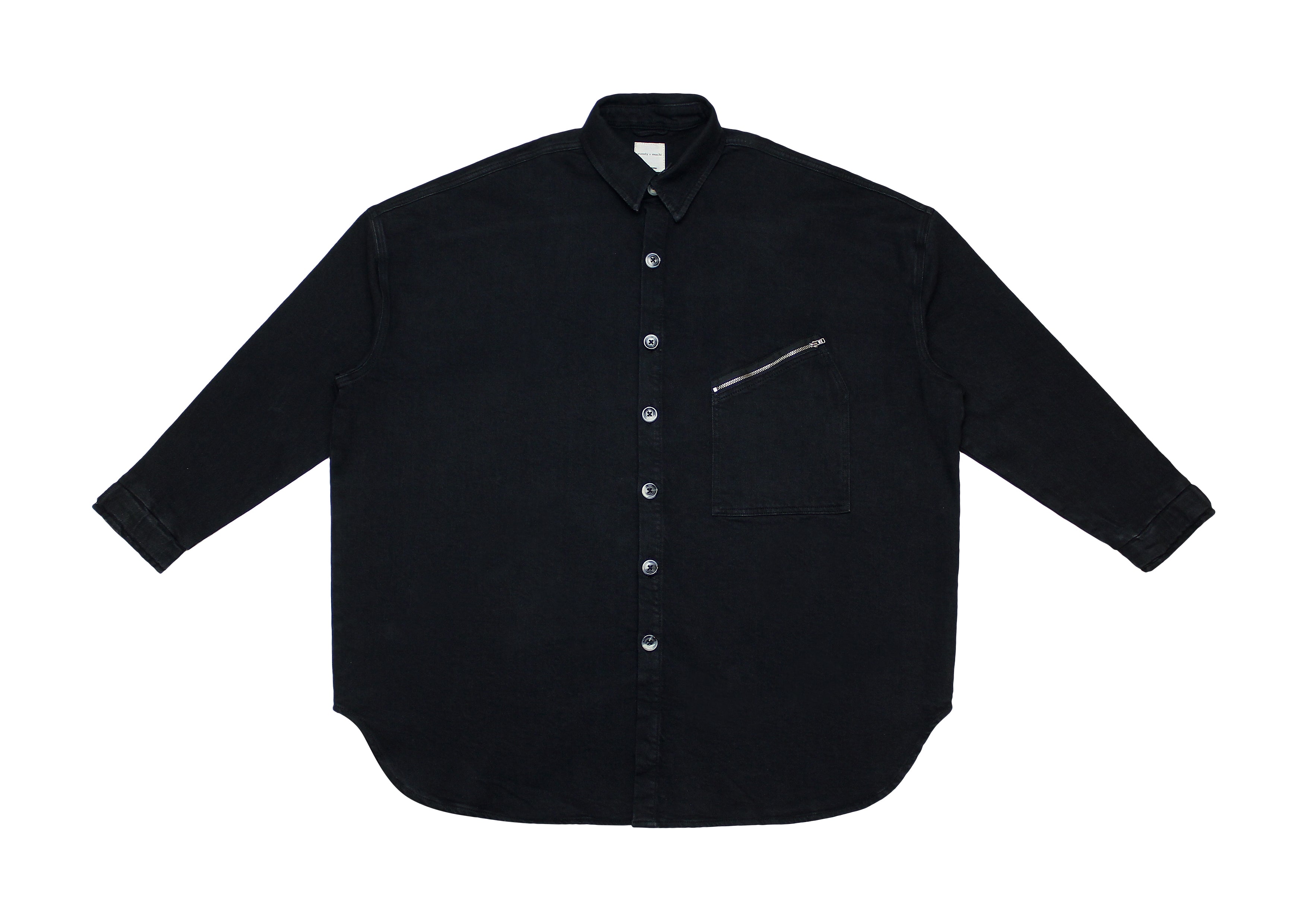 Via Shirt in Vintage Black