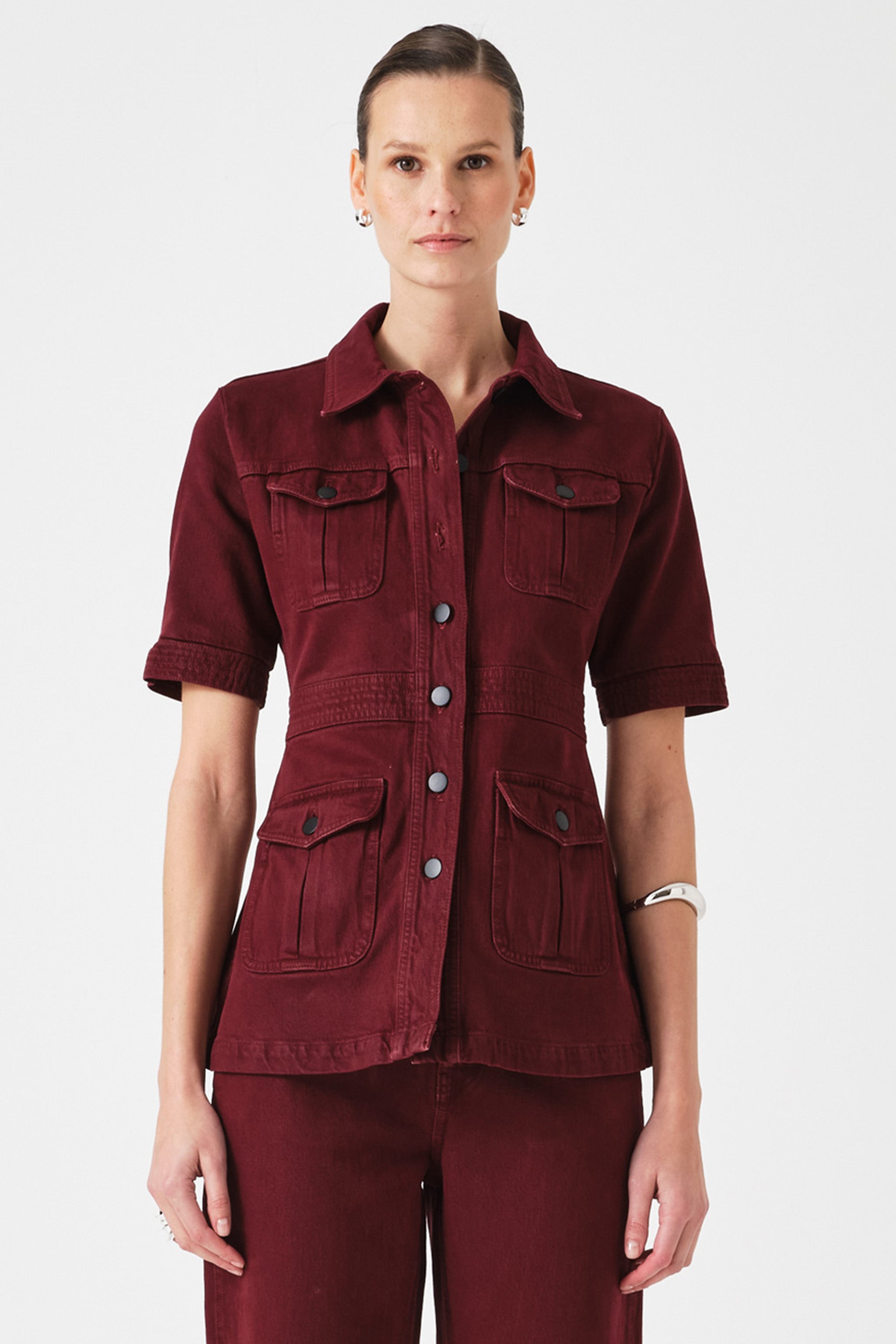 Ani Jacket in Mulberry