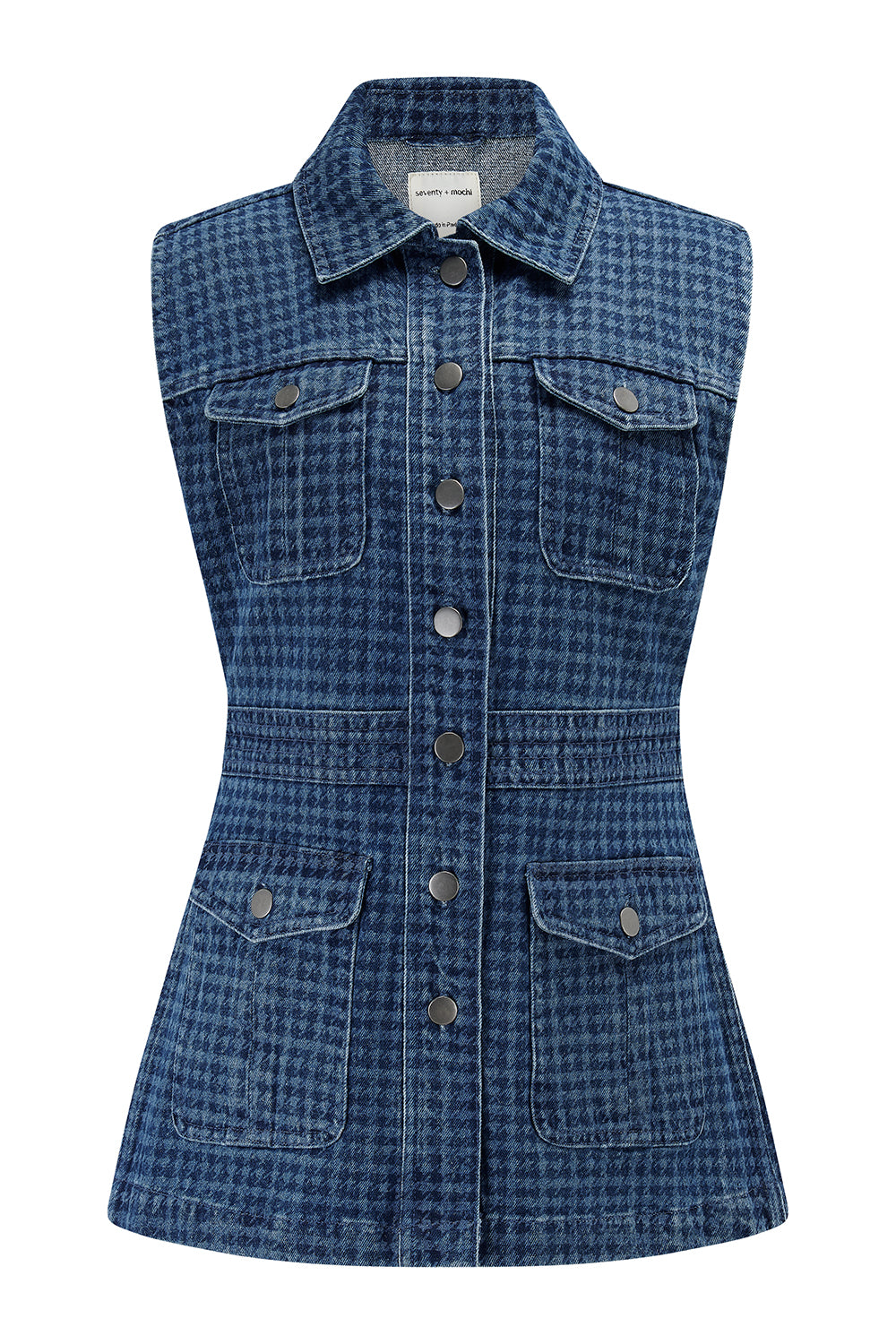 Ani Vest in Houndstooth Idaho