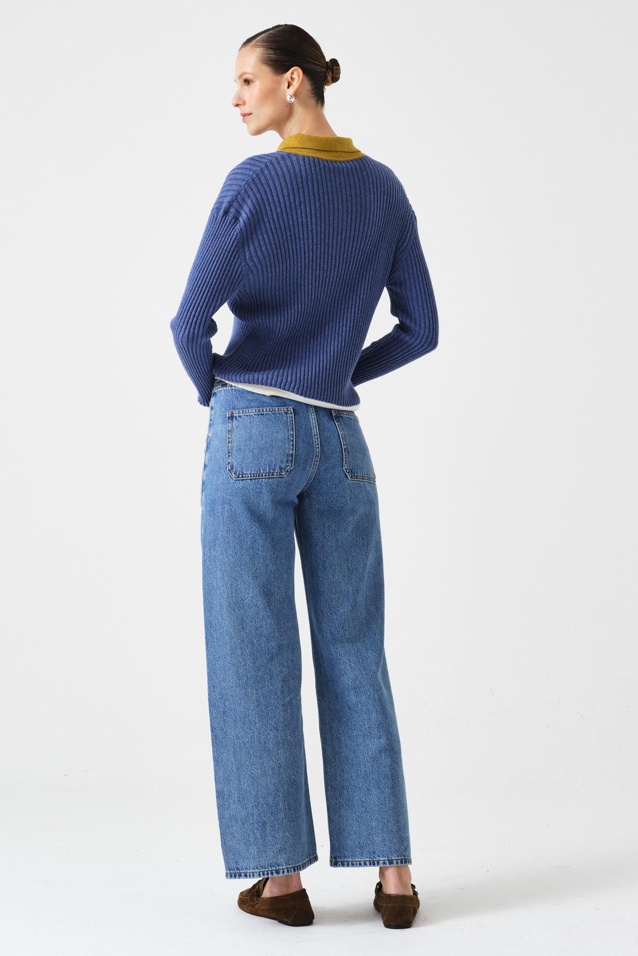 Eden Cropped Jean in Newport
