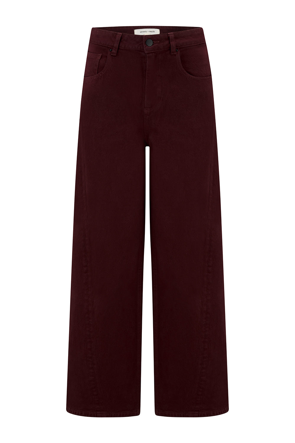 Gracie Twisted Jean in Mulberry
