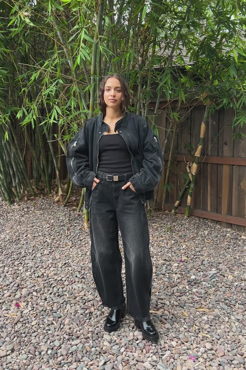 Juno Oversized Zip Jacket in Fairbanks